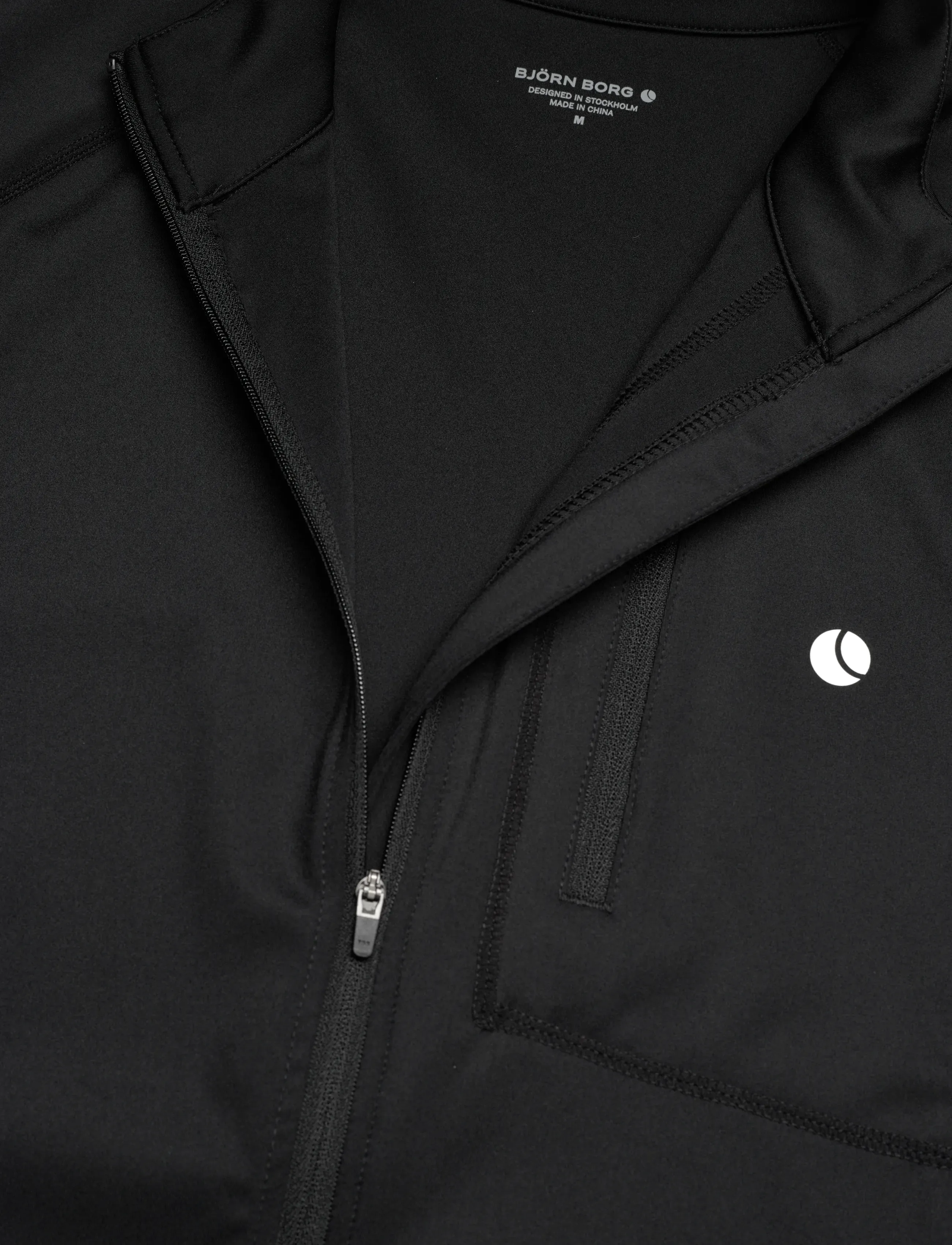 Björn Borg - ACE TRAINING JACKET - träningsjackor - black beauty - 2