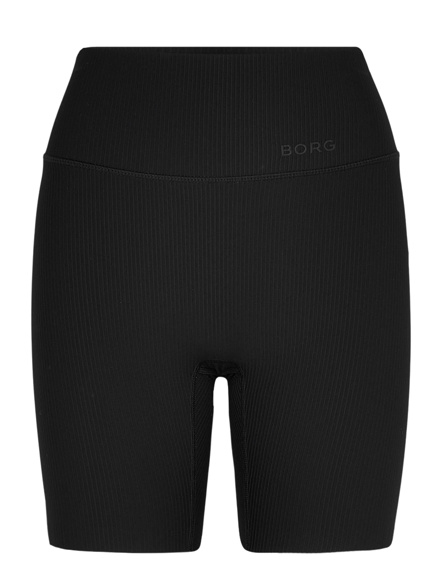 Björn Borg - STUDIO RIBBED SHORTS - 1/2 länge - black beauty - 0
