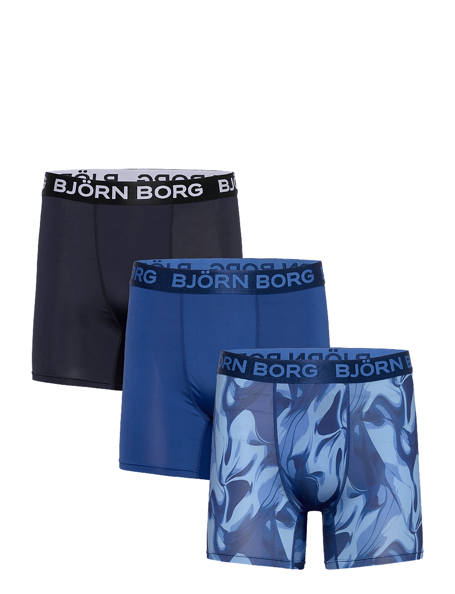 Björn Borg - SPORTS MICROFIBER BOXER 3p - bokserid - multipack 2 - 0