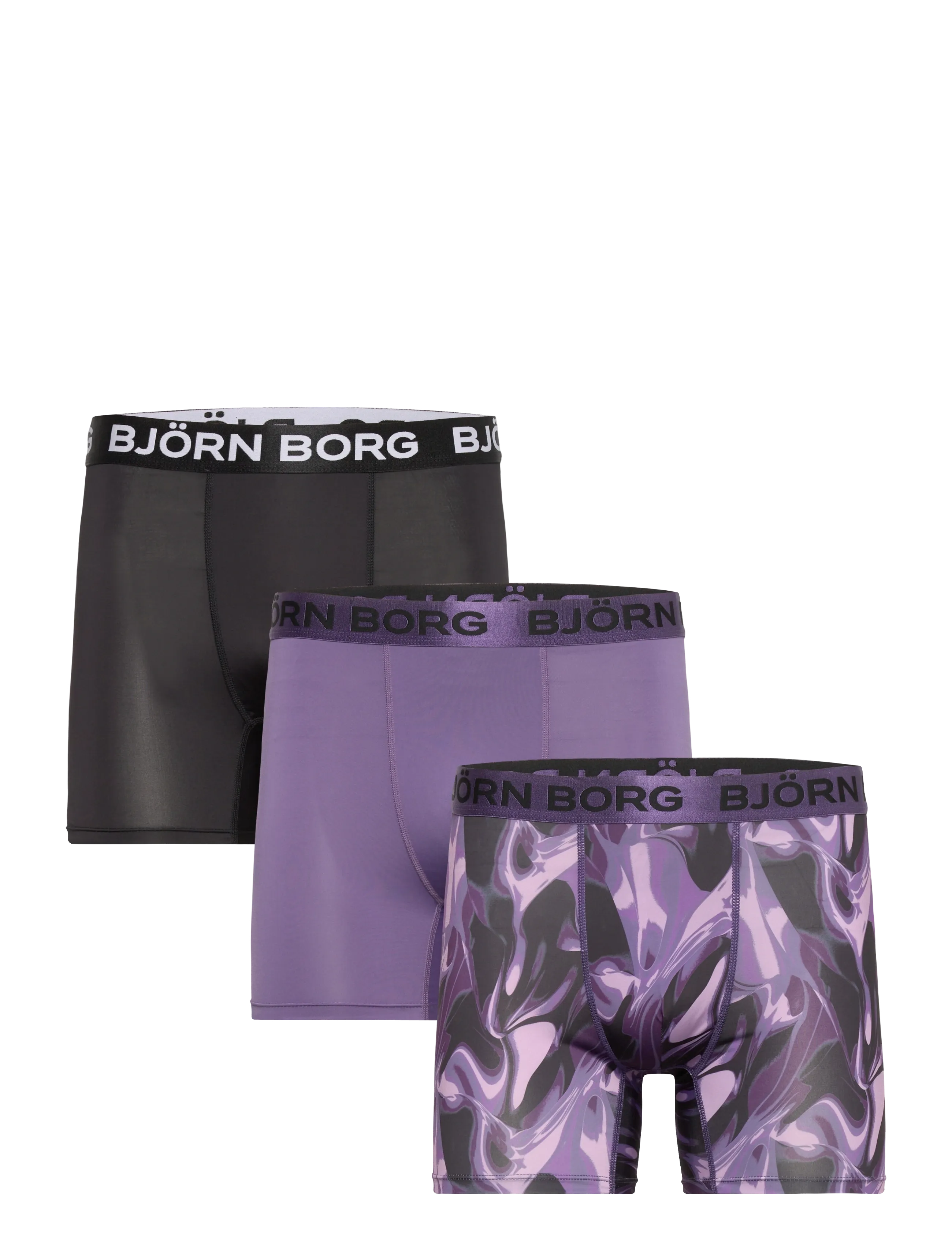 Björn Borg SPORTS MICROFIBER BOXER 3p - Alushousut - MULTIPACK 3 / multi
