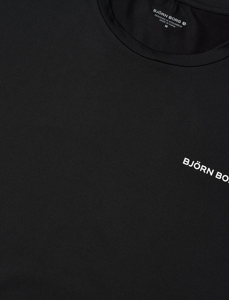 Björn Borg - BORG GRAPHIC T-SHIRT - alussärgid ja t-särgid - black beauty - 2