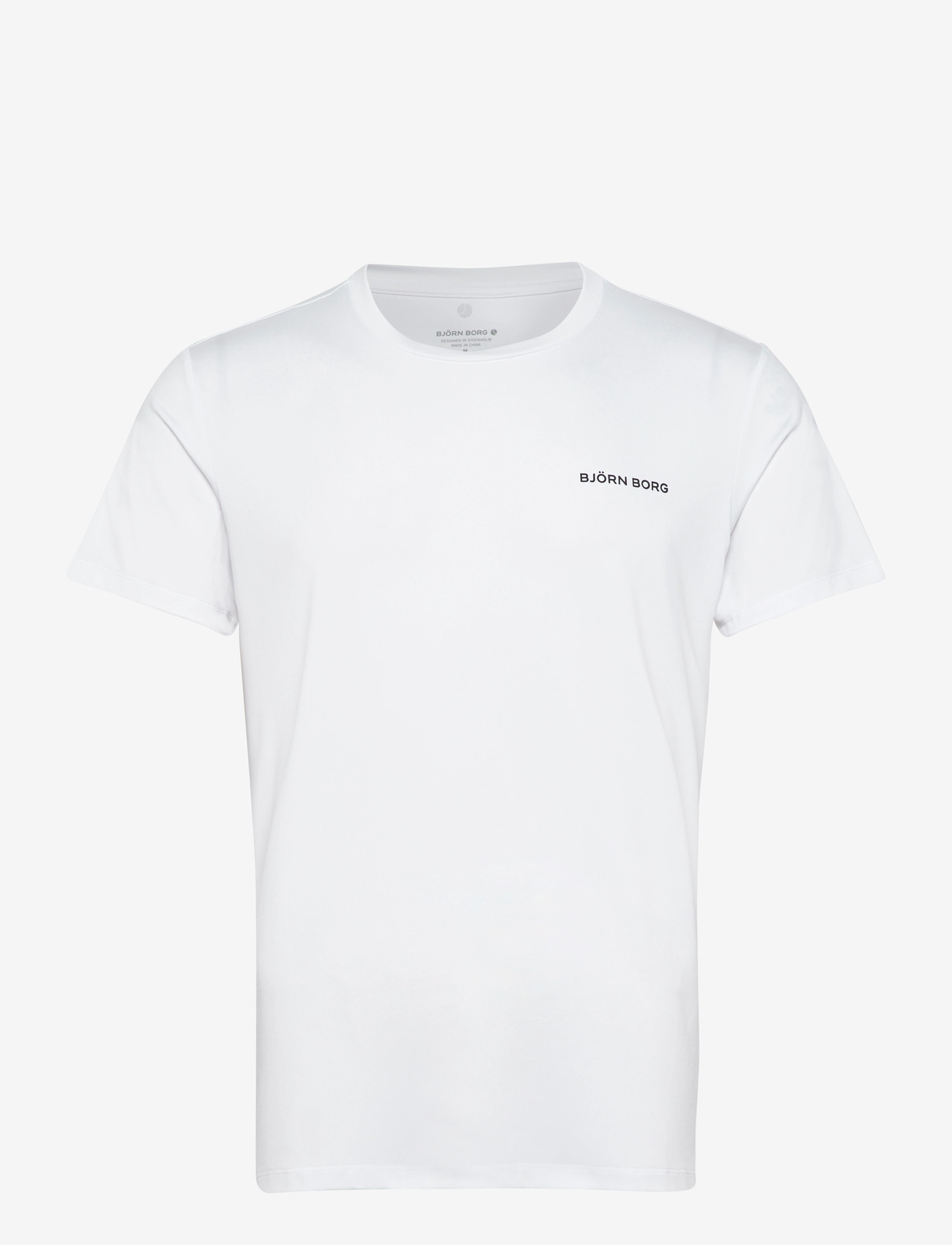 Björn Borg - BORG GRAPHIC T-SHIRT - alussärgid ja t-särgid - brilliant white - 0