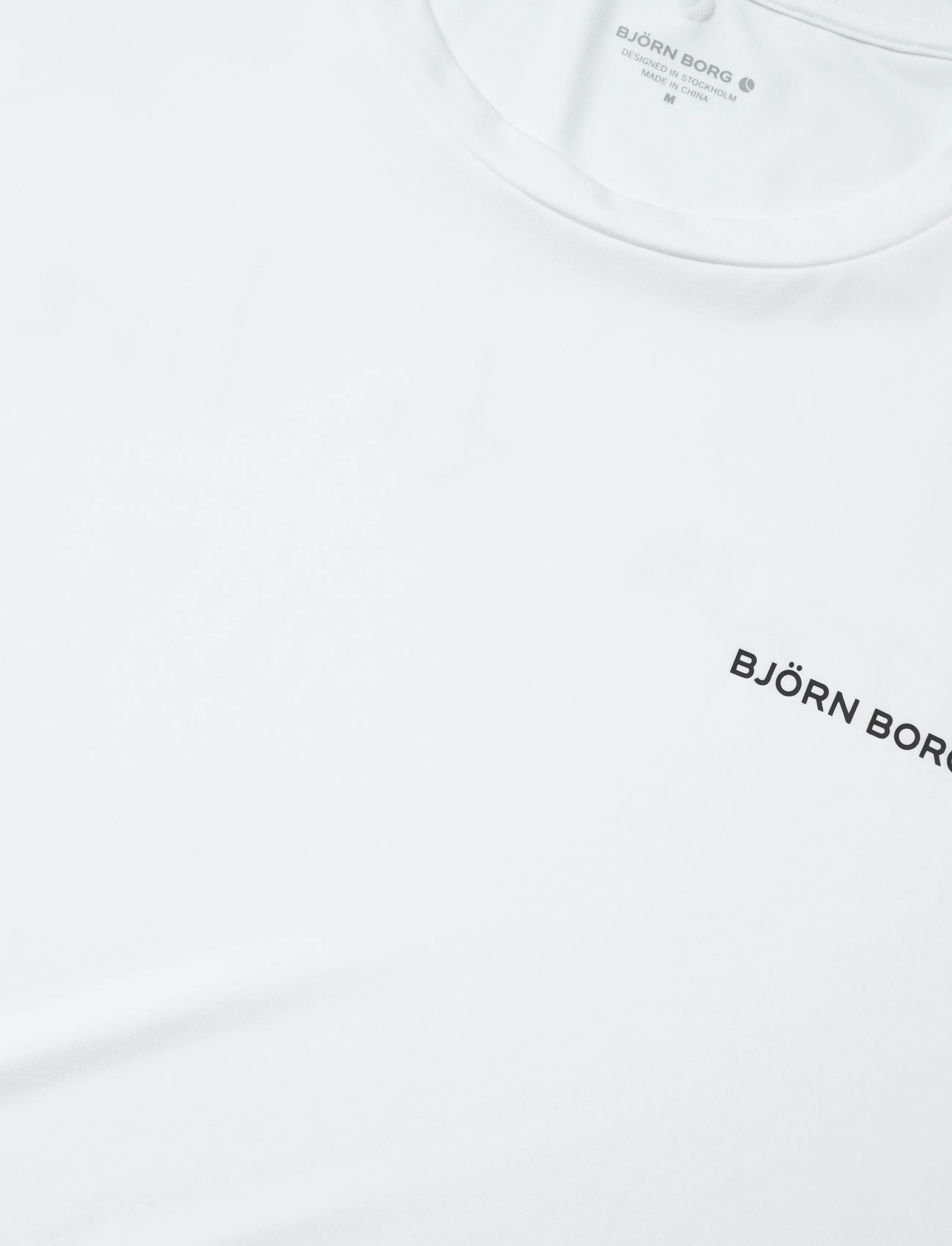 Björn Borg - BORG GRAPHIC T-SHIRT - tops & t-shirts - brilliant white - 2