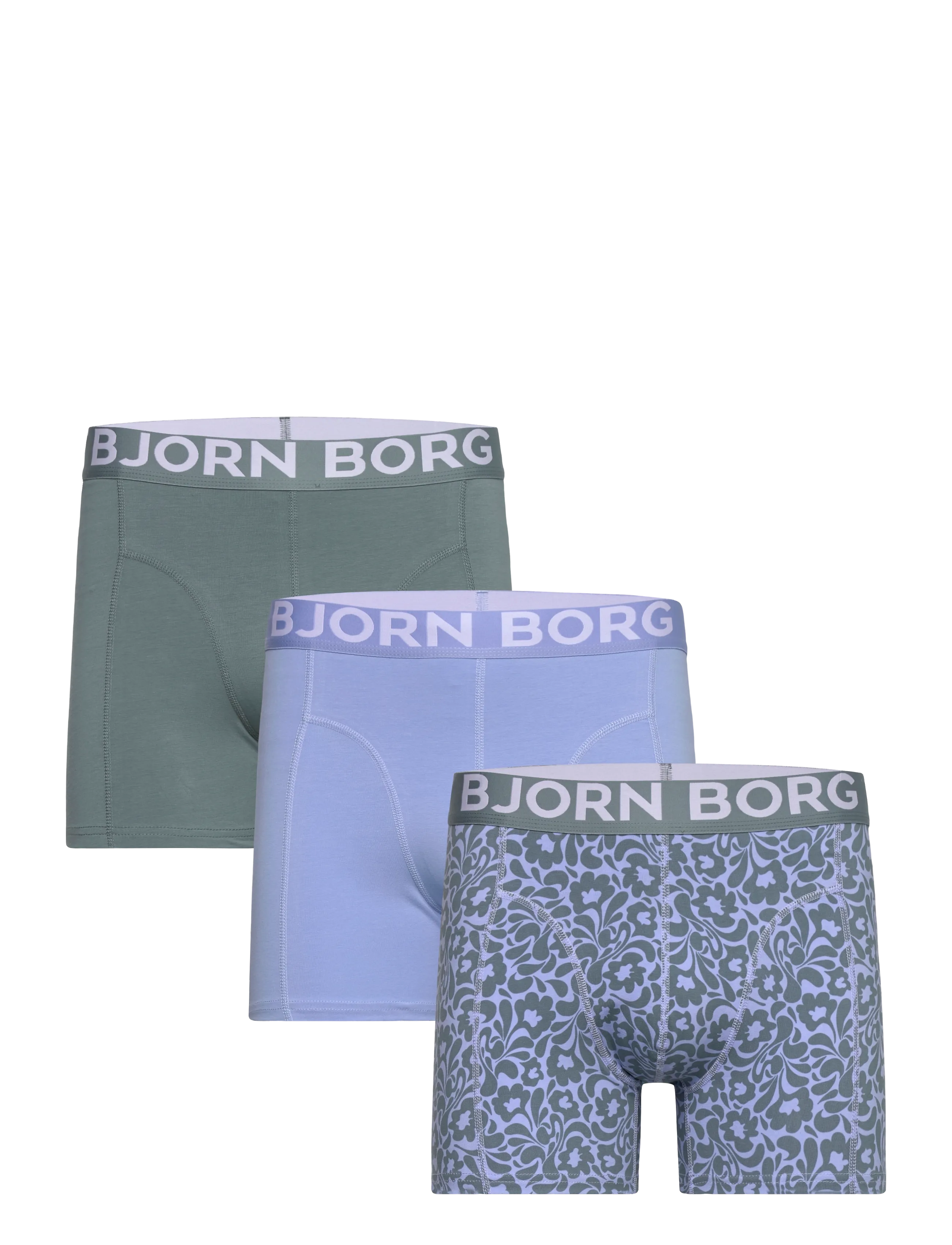Björn Borg ORGANIC COTTON STRETCH BOXER 3p - Bielizna - MULTIPACK 4 / multi