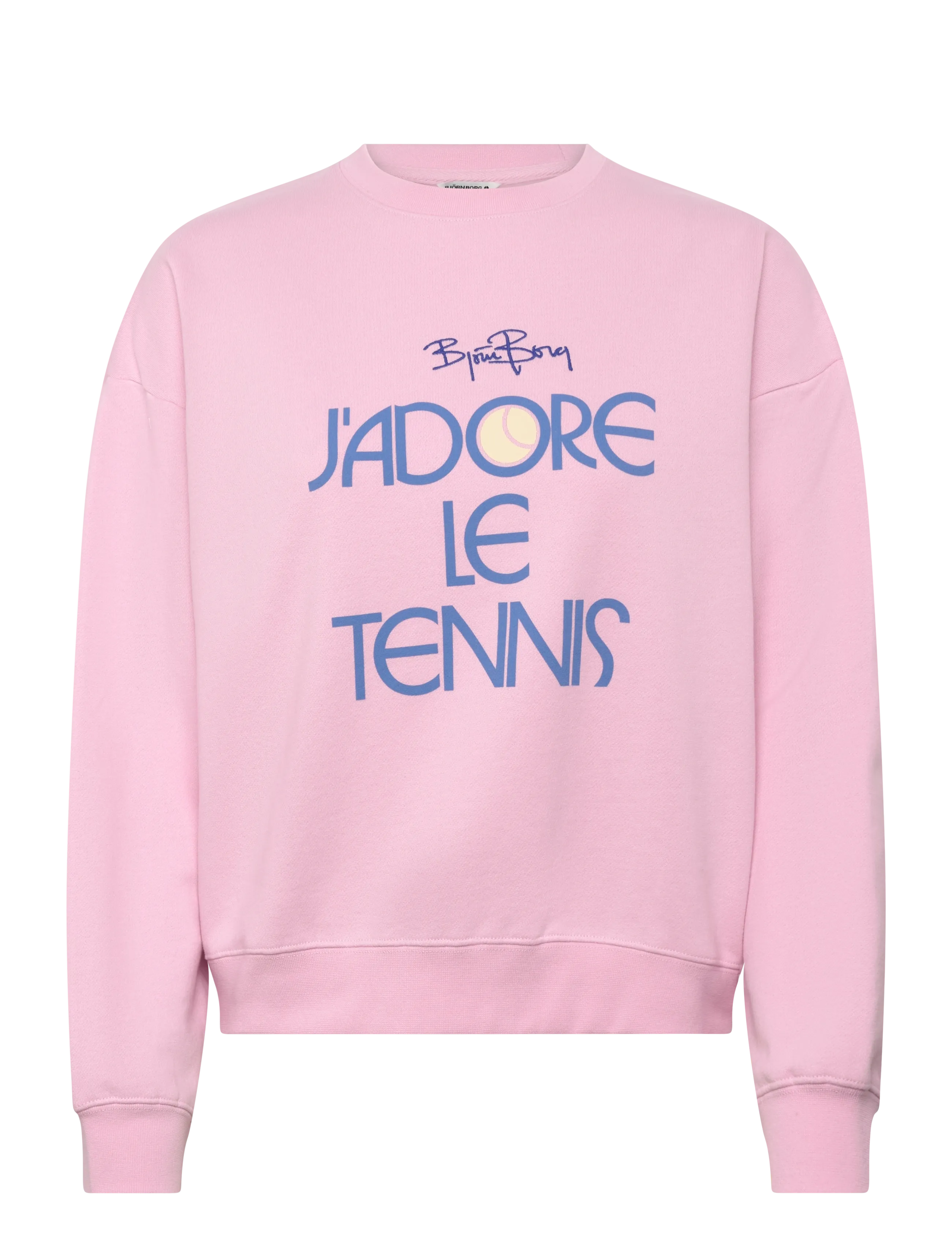 BJÖRN BORG Borg Boyfriend Sweatshirt Pink - L - Damen