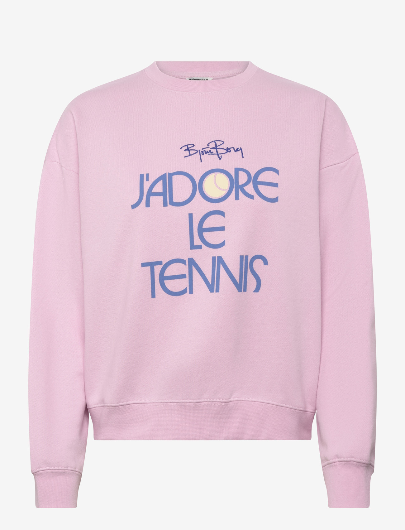 Björn Borg - BORG BOYFRIEND SWEATSHIRT - oberteile - pink lady - 0