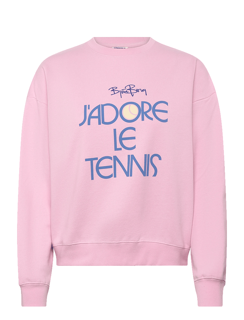 Björn Borg - BORG BOYFRIEND SWEATSHIRT - oberteile - pink lady - 0