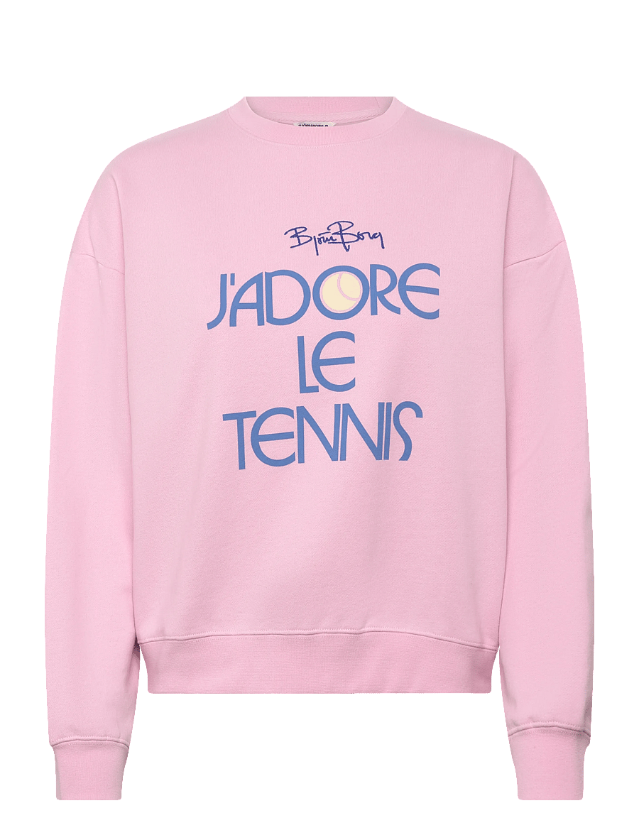 Björn Borg - BORG BOYFRIEND SWEATSHIRT - sweatshirts - pink lady - 0