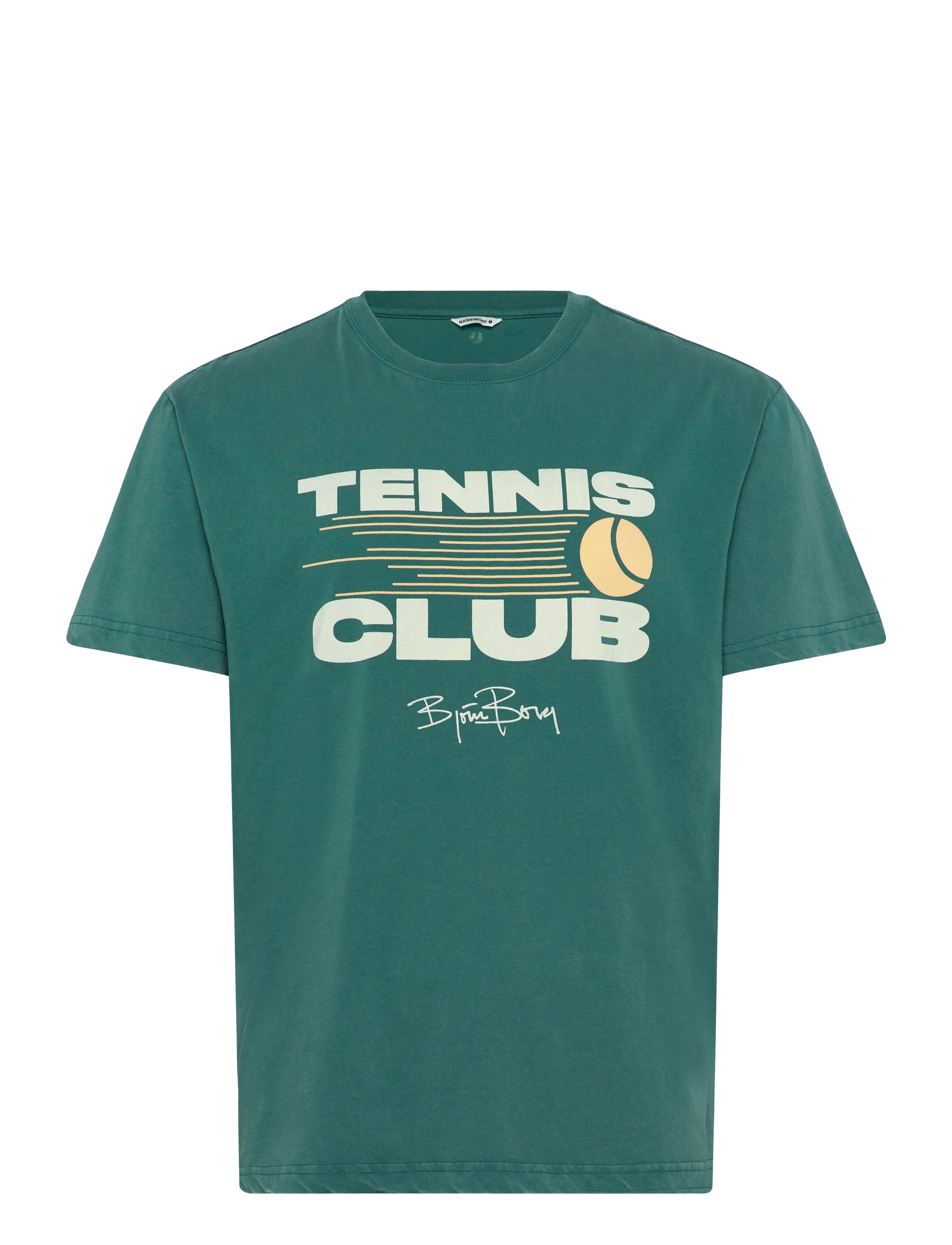 Björn Borg BORG CLASSIC PRINT T-SHIRT - Jaunumi - MALLARD GREEN / green