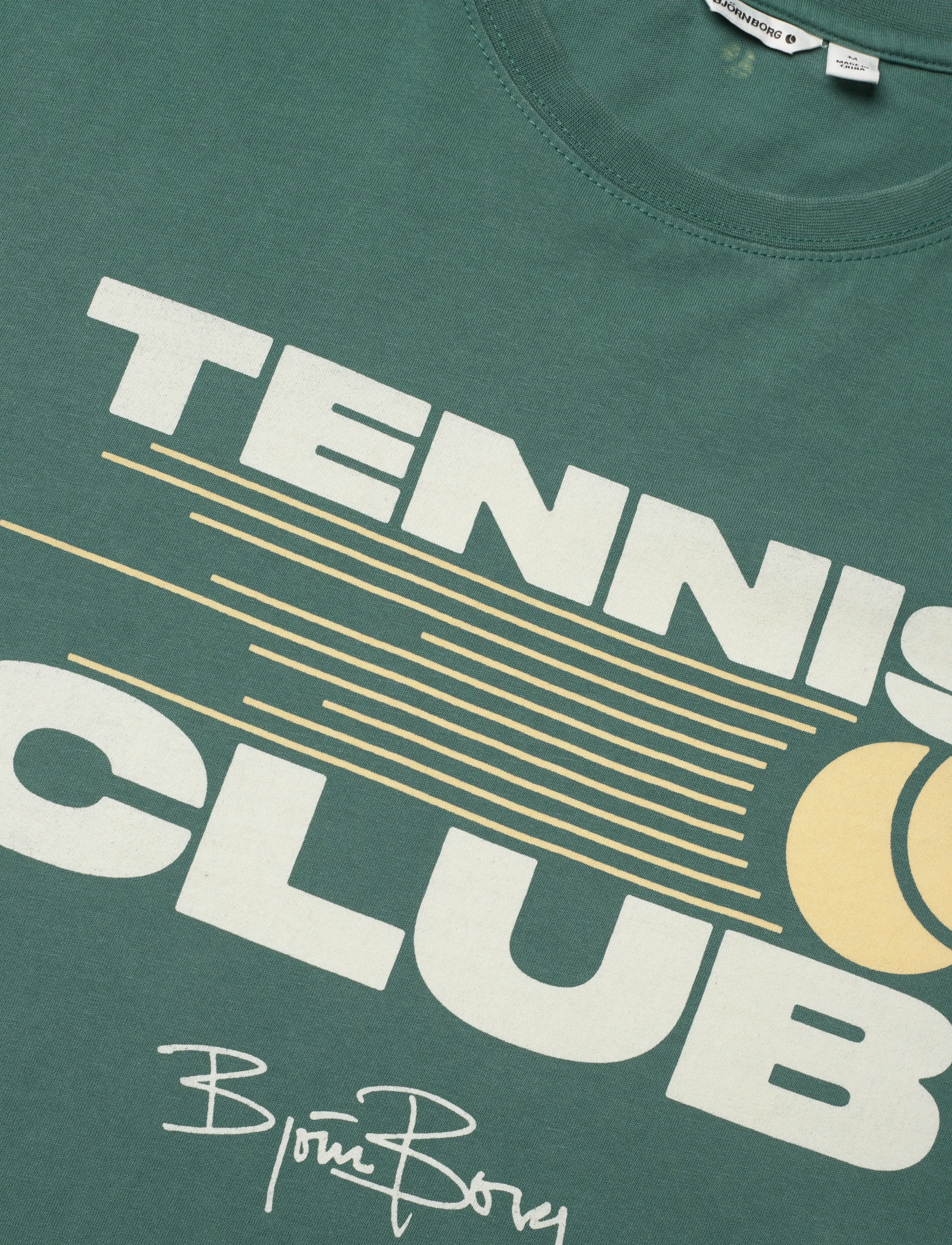Björn Borg - BORG CLASSIC PRINT T-SHIRT - t-shirts - mallard green - 2