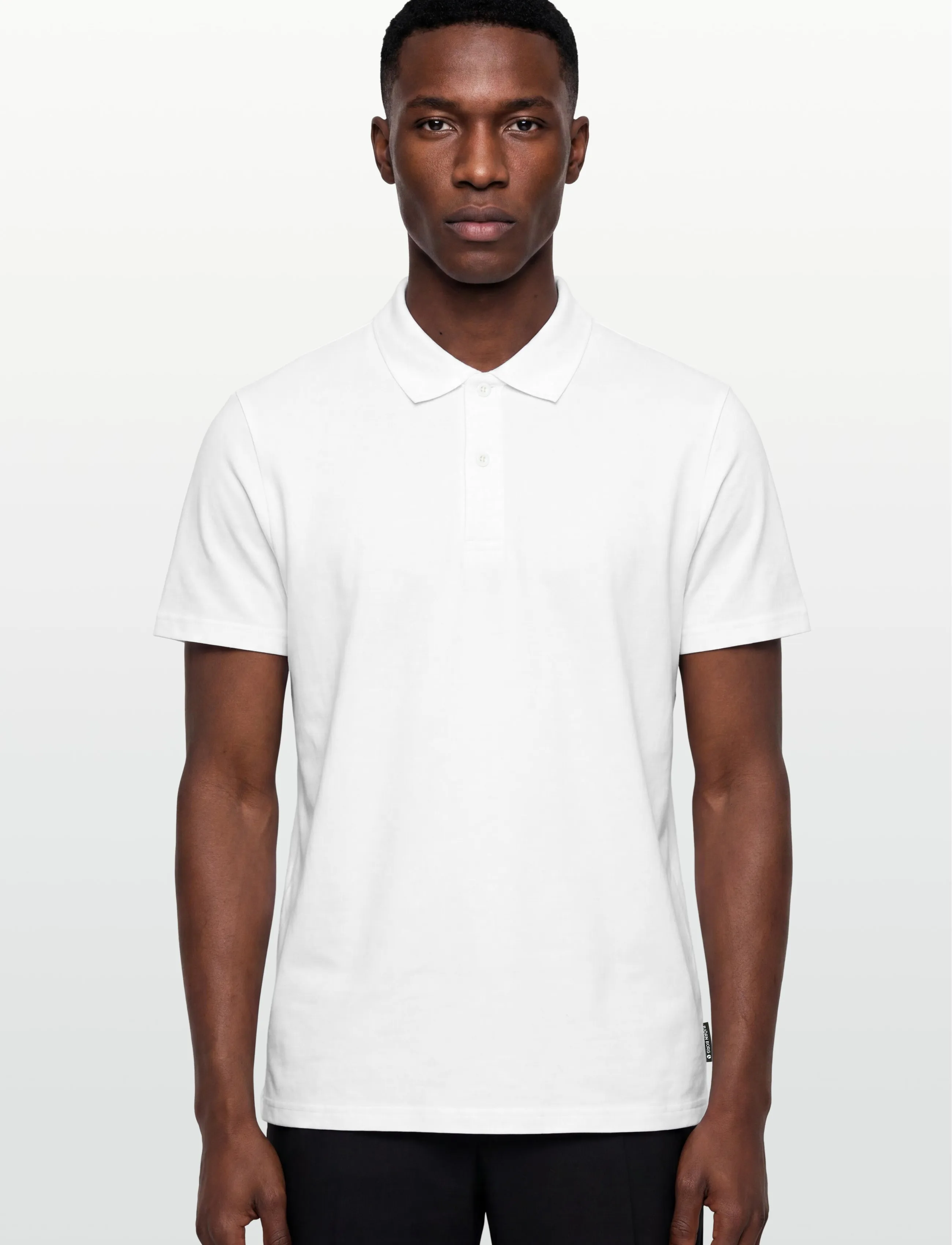Björn Borg - BORG POLO SHIRT - kootud polosärgid - brilliant white - 3