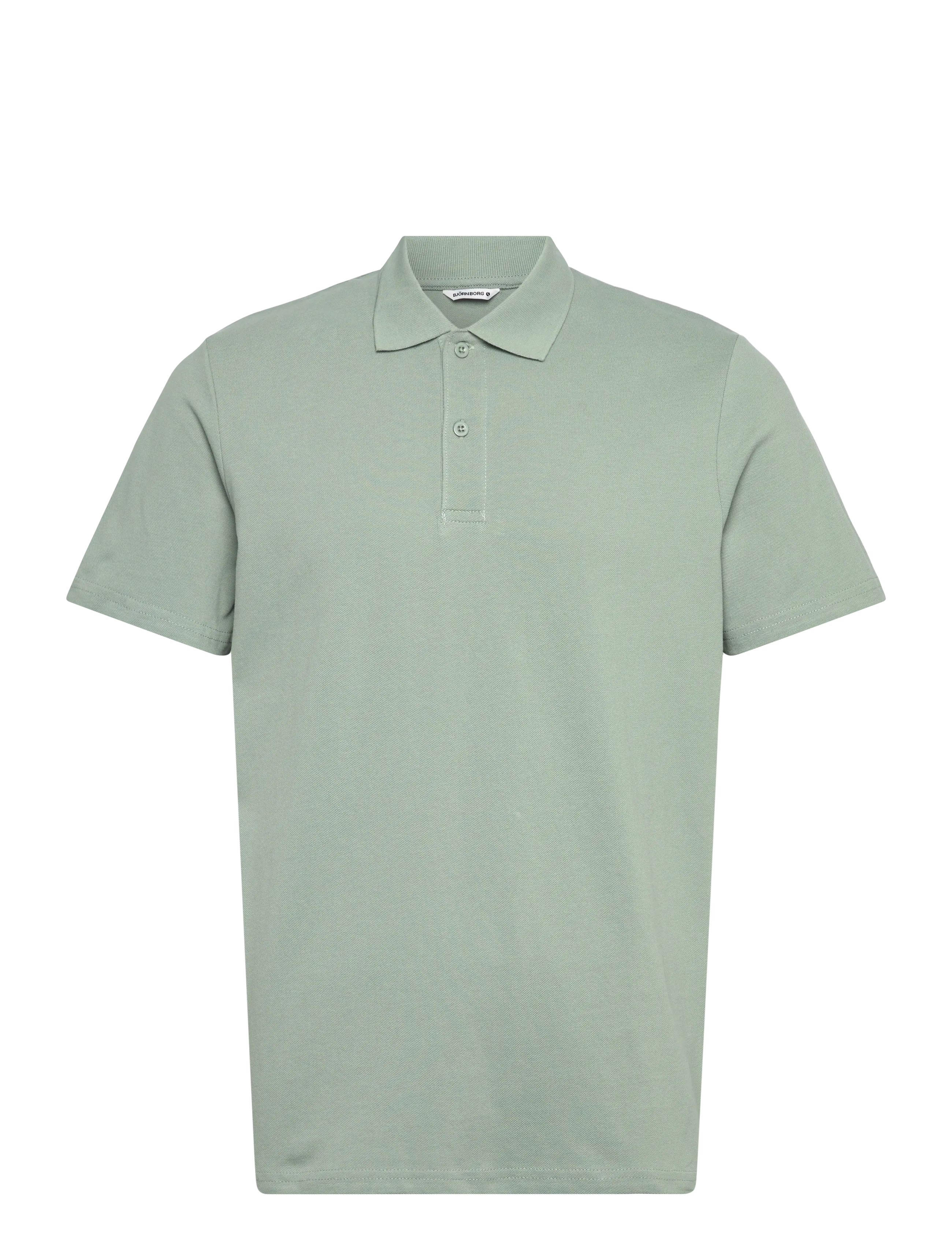 Björn Borg BORG POLO SHIRT - Kläder - SLATE GRAY / green