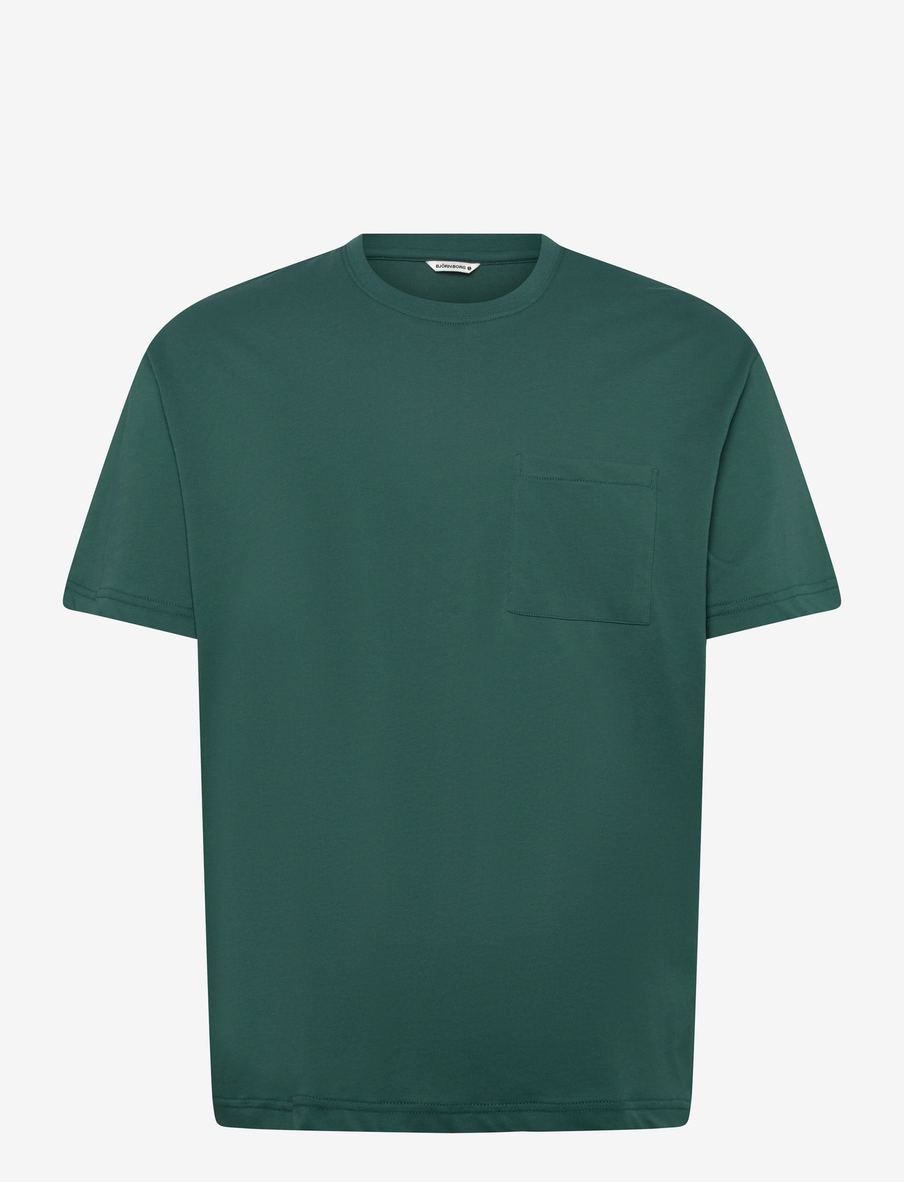 Björn Borg - BORG RELAXED T-SHIRT - kortærmede t-shirts - mallard green - 1