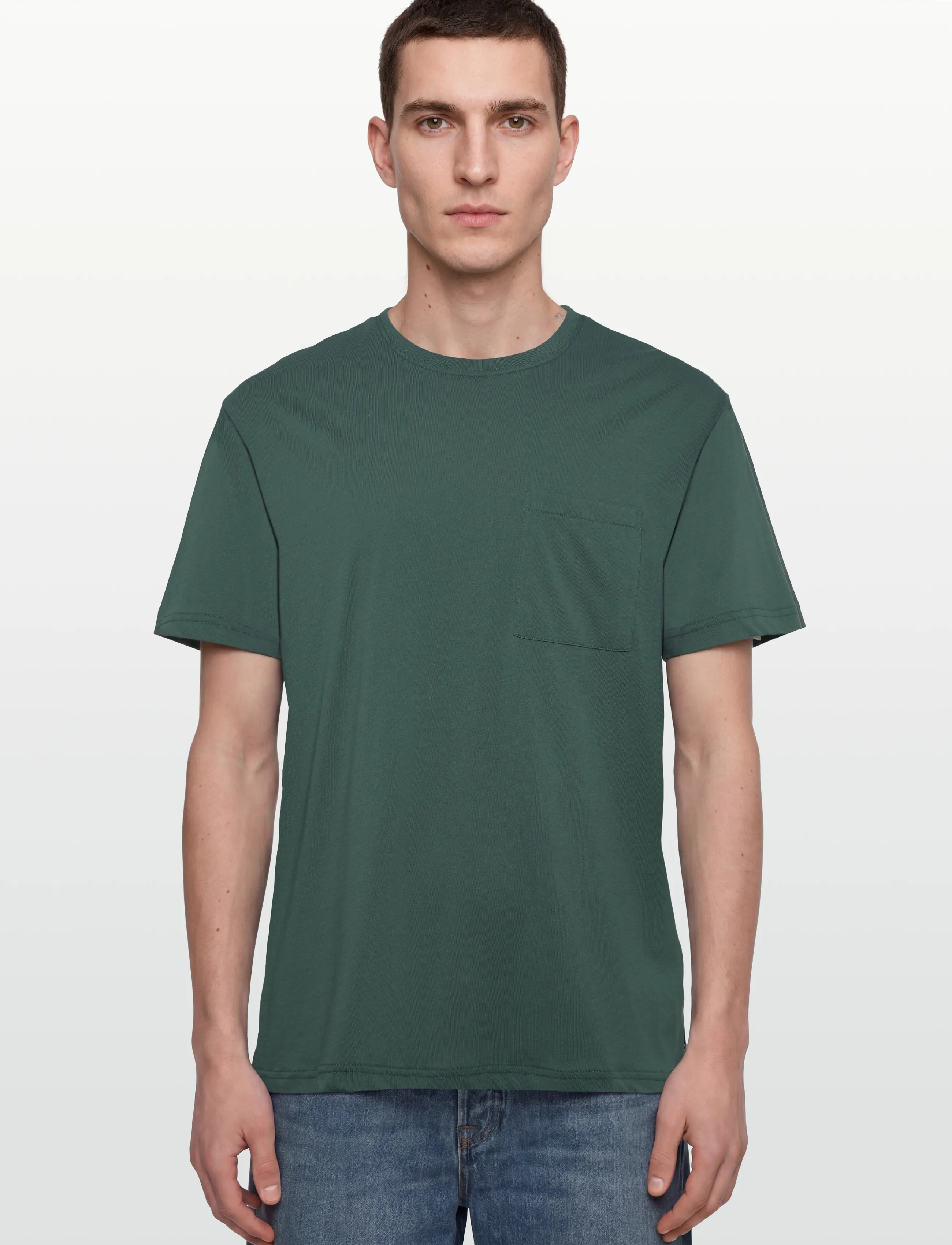 Björn Borg - BORG RELAXED T-SHIRT - short-sleeved t-shirts - mallard green - 3