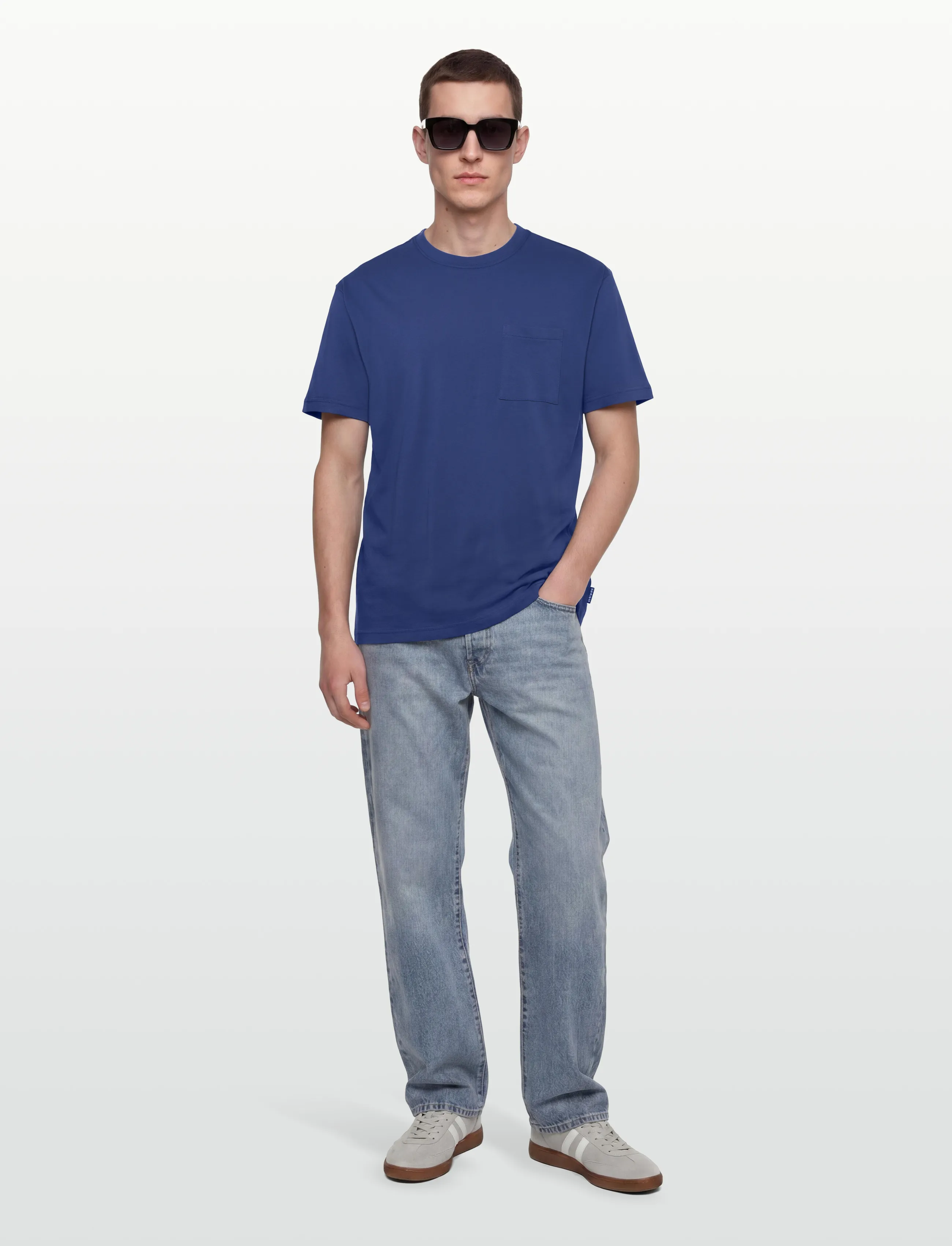 Björn Borg Relaxed T-Shirt, XL, T-shirts, Blau - Short-sleeved, Männerswear