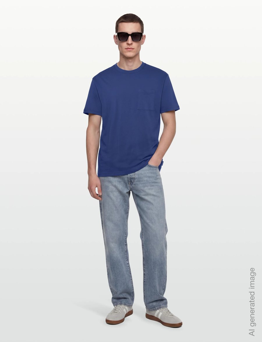 Björn Borg - BORG RELAXED T-SHIRT - short-sleeved t-shirts - monaco blue - 0