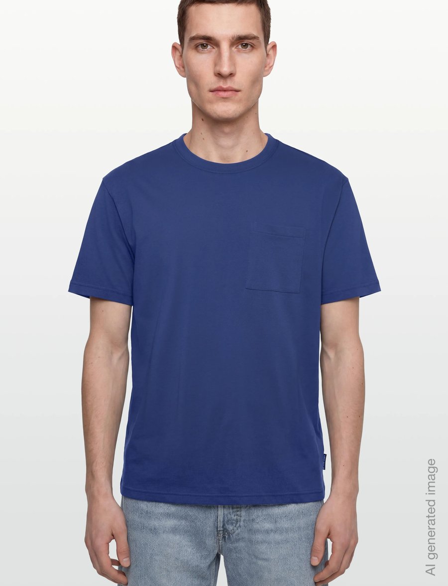 Björn Borg - BORG RELAXED T-SHIRT - short-sleeved t-shirts - monaco blue - 3