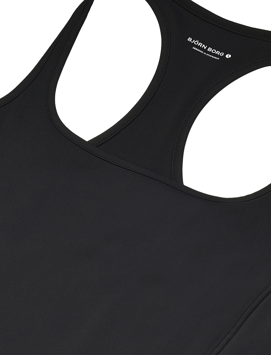 Björn Borg - ACE SCOOPED RACERBACK DRESS - klänningar & kjolar - black beauty - 2