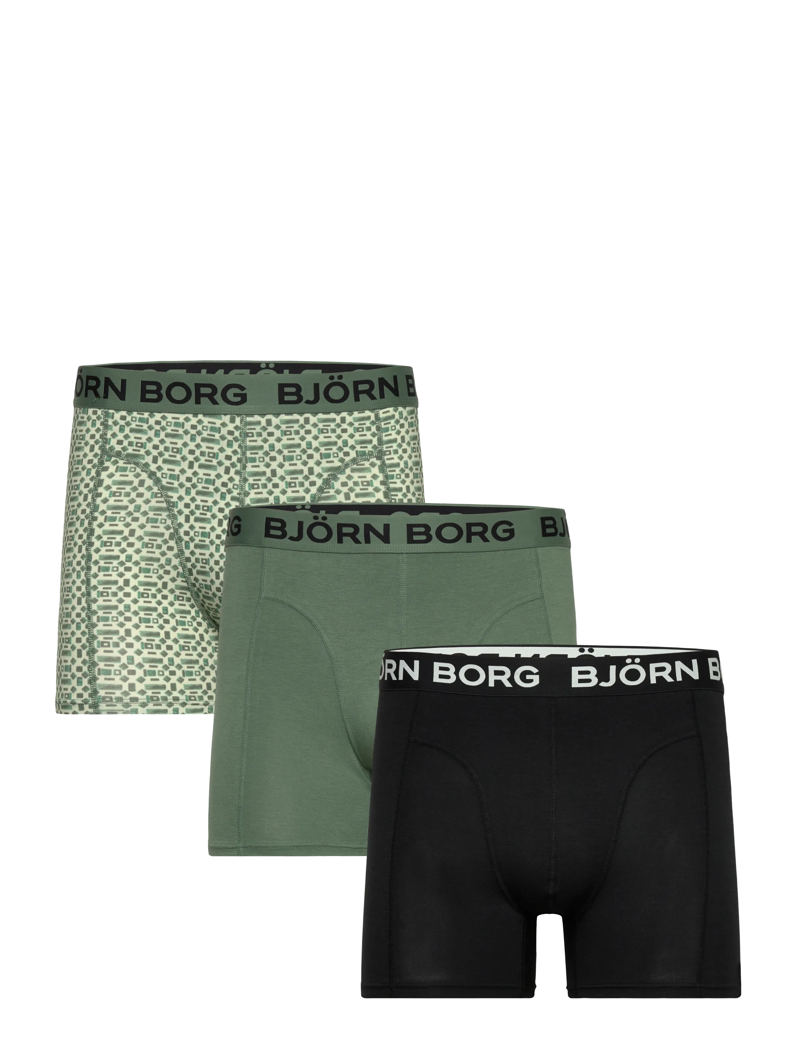 Björn Borg BAMBOO COTTON BLEND BOXER 3p - Bielizna - MULTIPACK 1 / multi