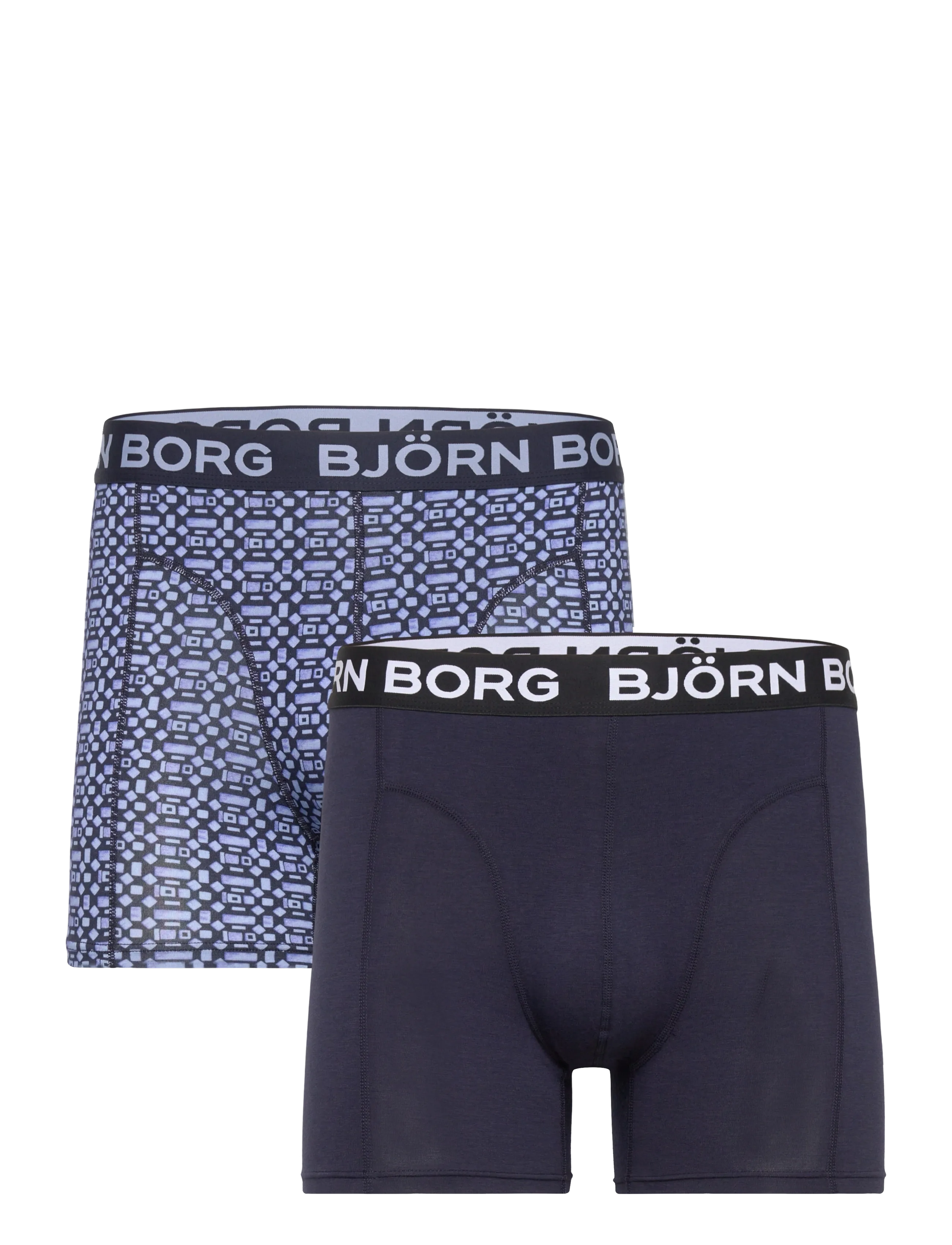 Björn Borg BAMBOO COTTON BLEND BOXER 2p - Undertøy - MULTIPACK 2 / navy
