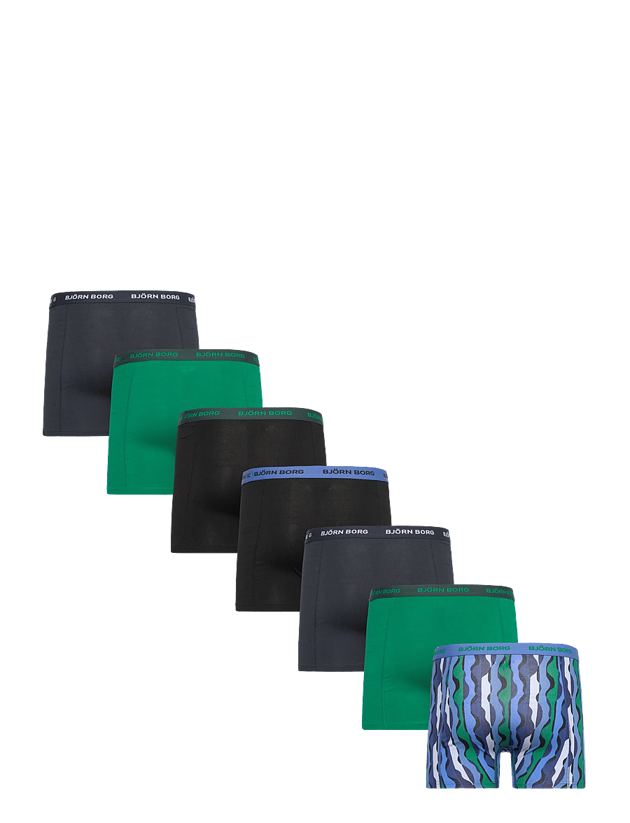 Björn Borg - COTTON STRETCH BOXER 7p - multipack underbukser - multipack 1 - 1