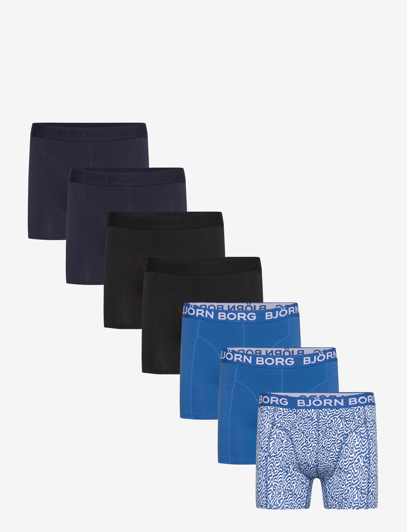 Björn Borg - COTTON STRETCH BOXER 7p - multipack underpants - multipack 1 - 0