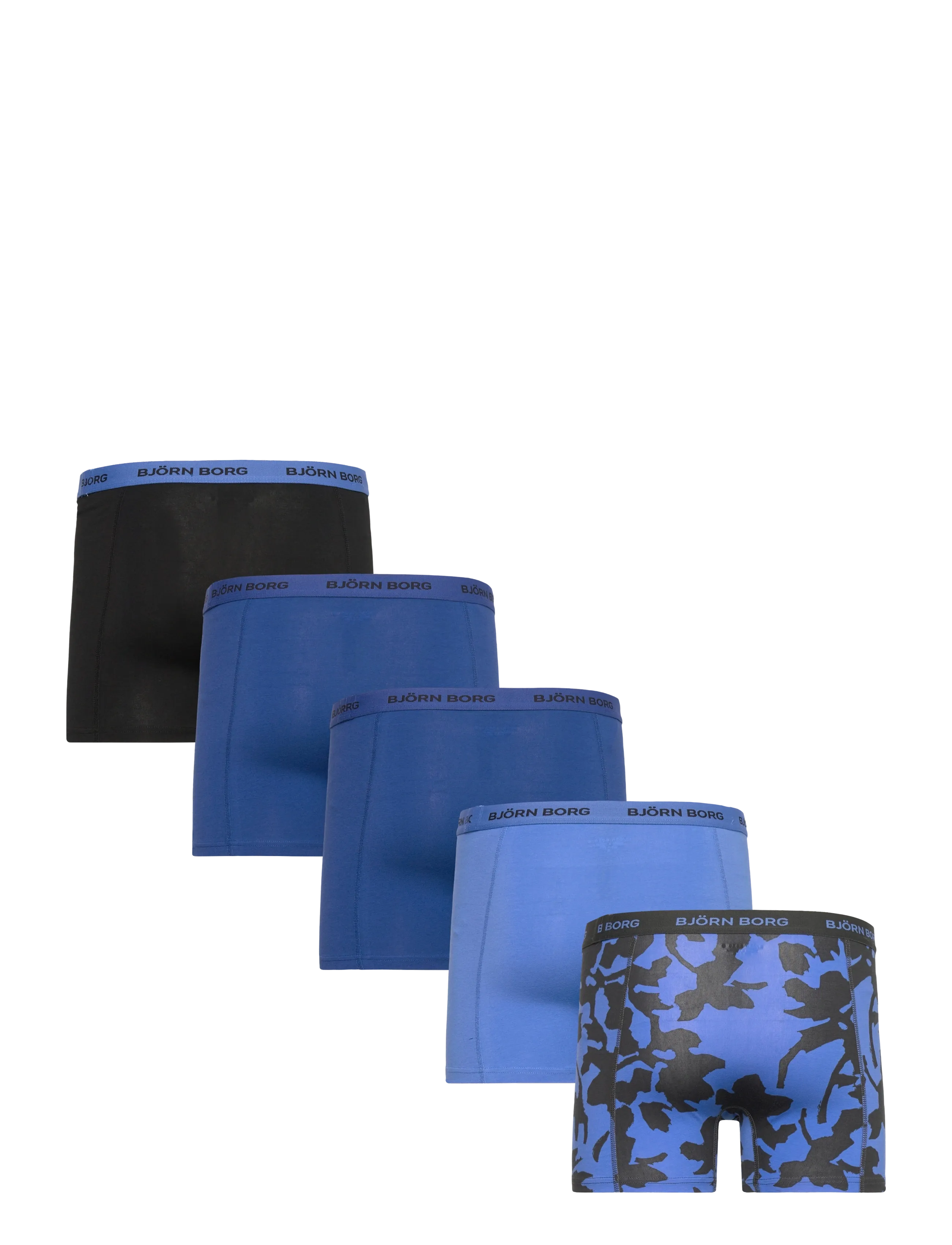 Björn Borg - COTTON STRETCH BOXER 5p - aluspükste mitmikpakk - multipack 3 - 1