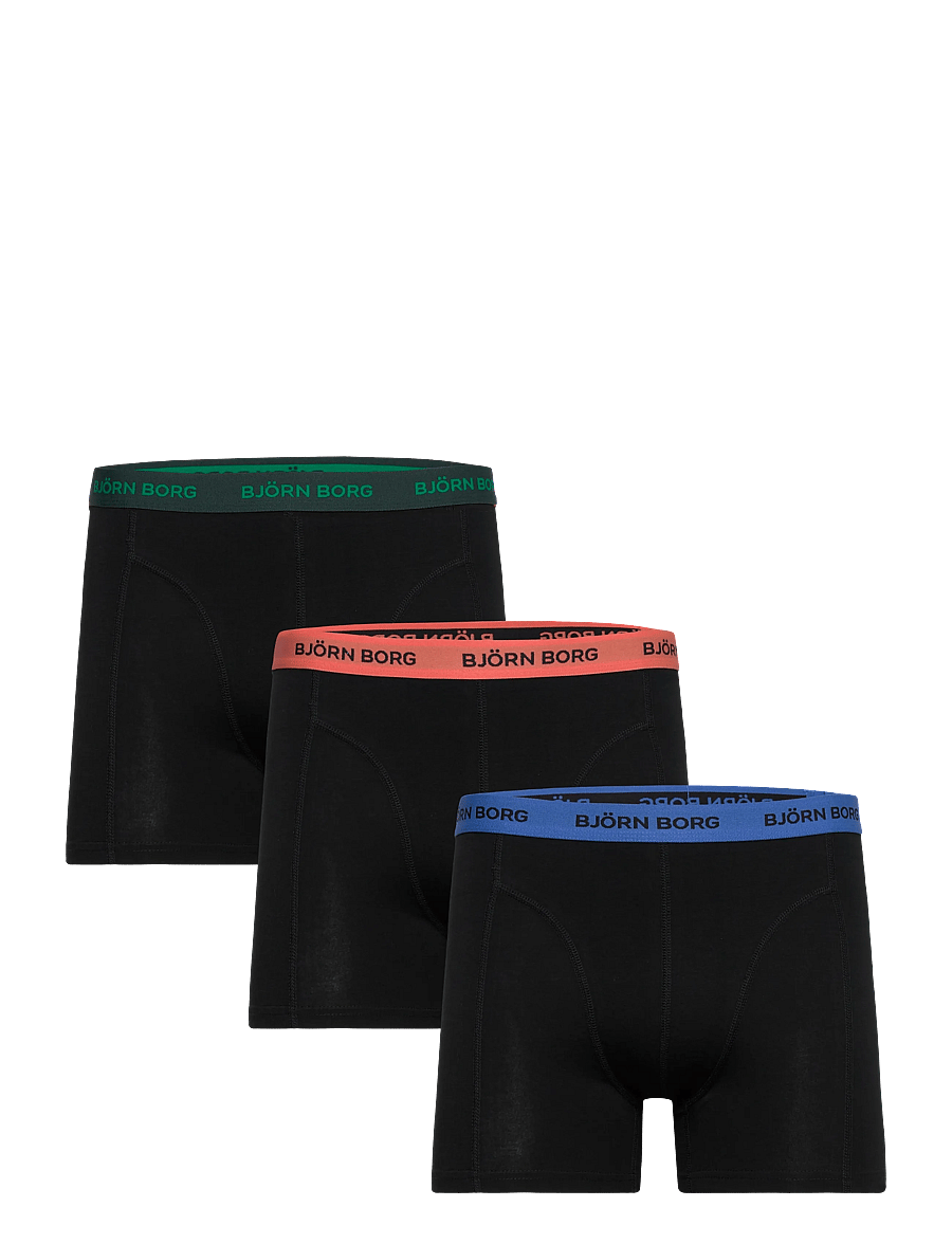 Björn Borg - COTTON STRETCH BOXER 3p - boxershorts - multipack 1 - 0
