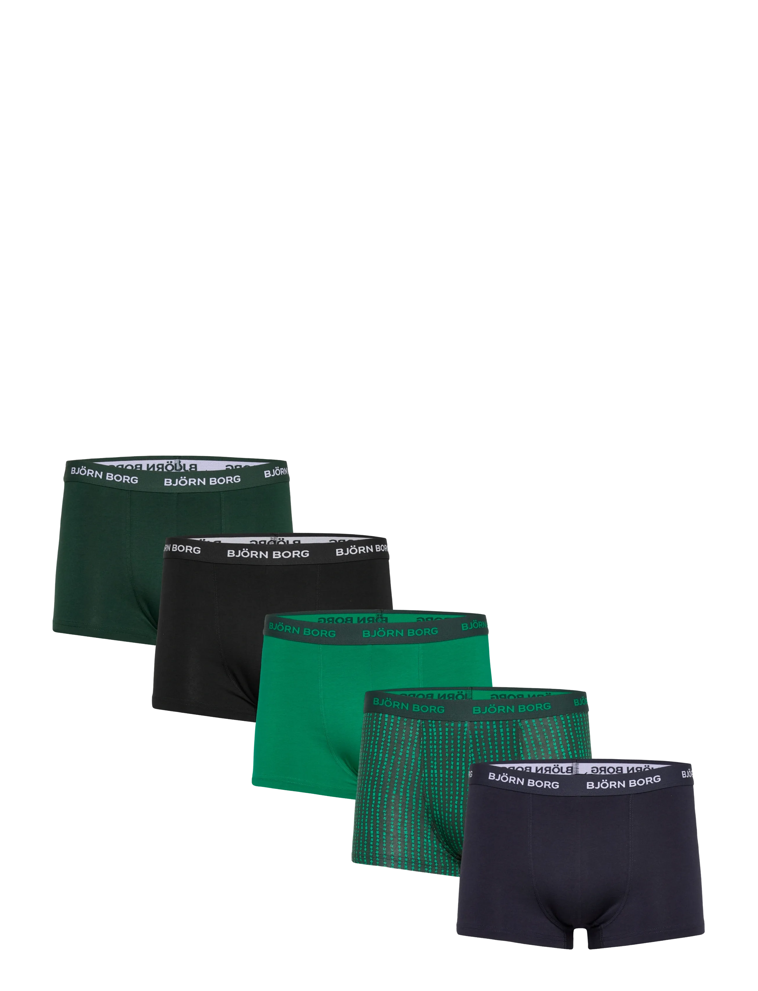 Björn Borg COTTON STRETCH TRUNK 5p - Deals - MULTIPACK 1 / multi