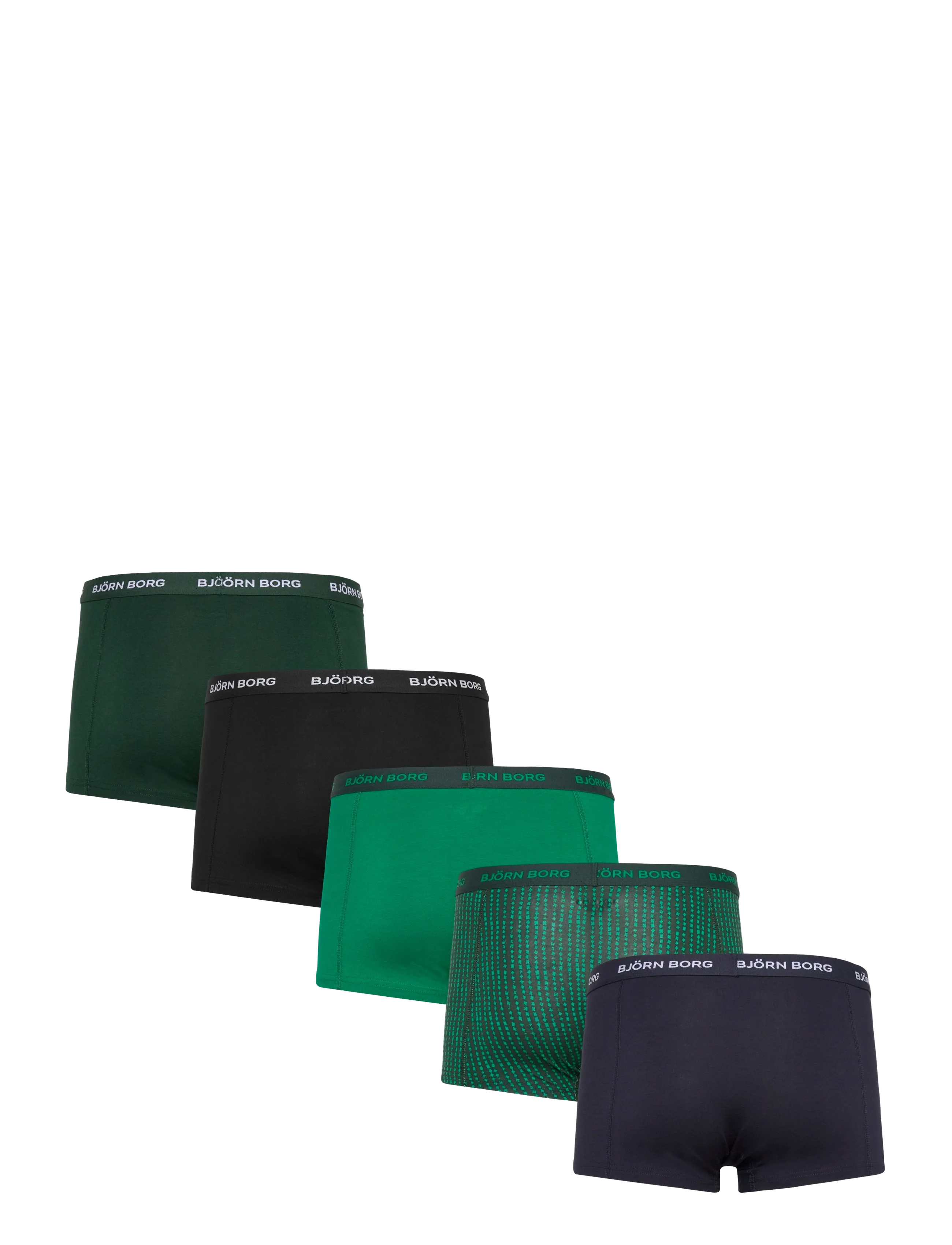 Björn Borg - COTTON STRETCH TRUNK 5p - boxerkalsonger - multipack 1 - 1