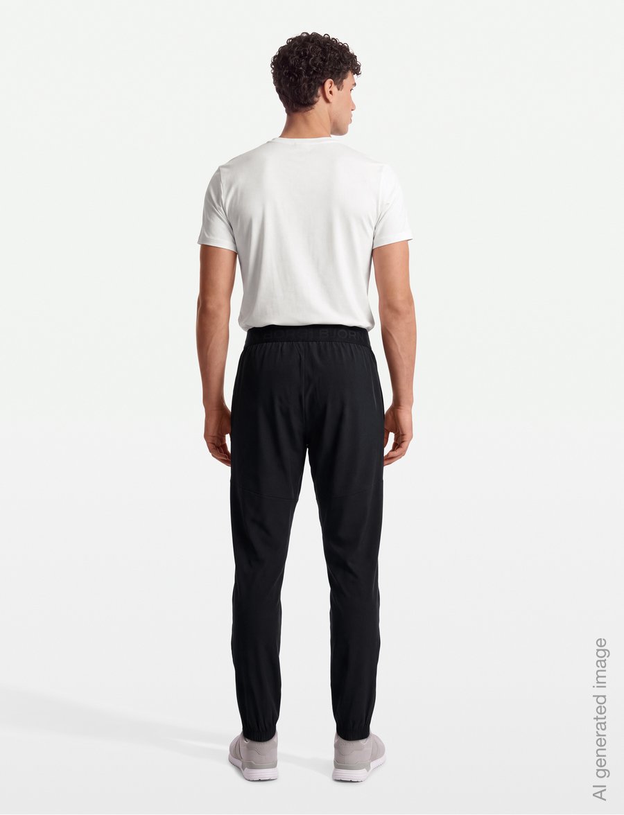 Björn Borg - BORG TRAINING PANTS - trainingshosen - black beauty - 4