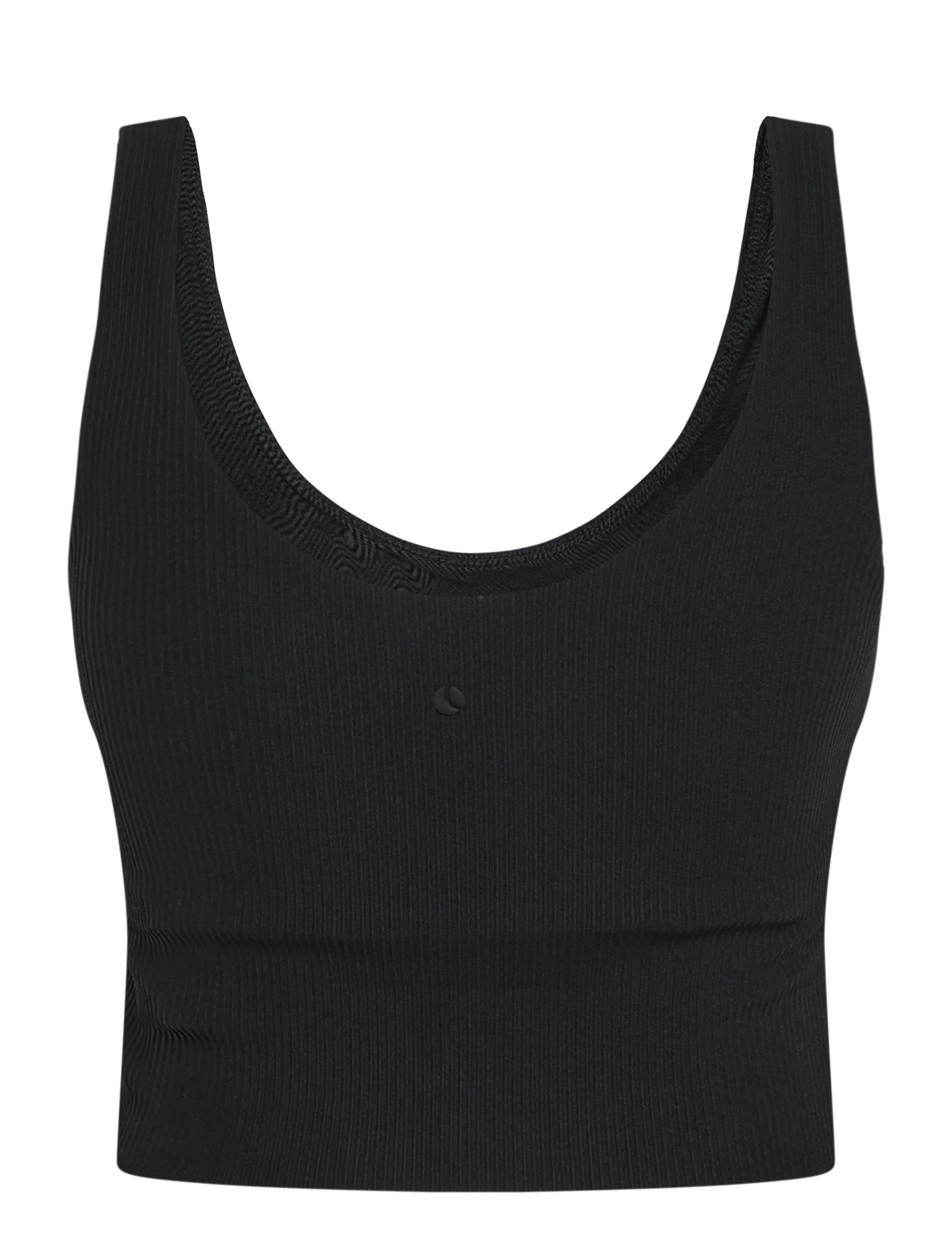 Björn Borg - STUDIO RIBBED V-NECK TOP - black beauty - 1