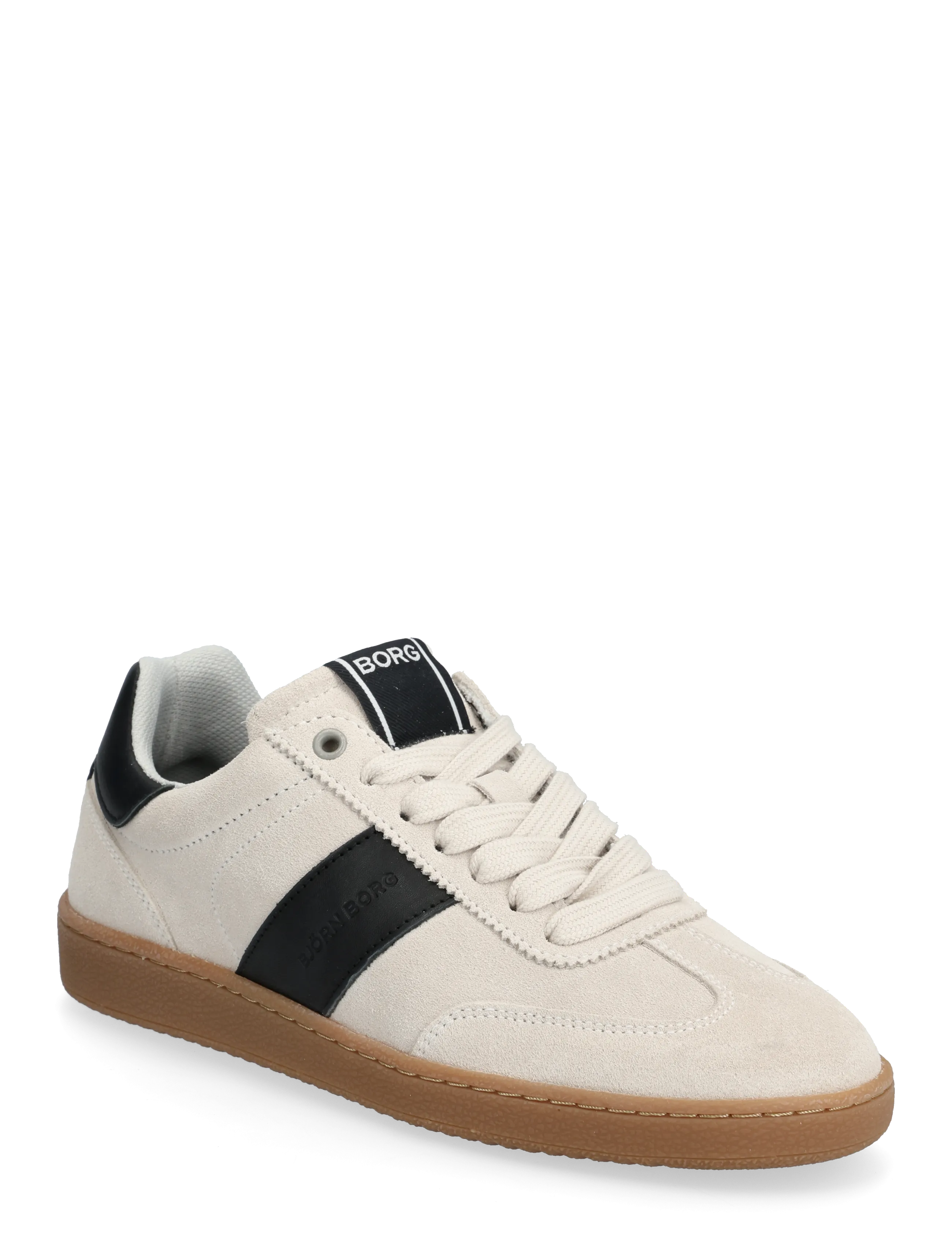Björn Borg GRACE LT - Madala säärega tossud - WHITE - BLACK / beige