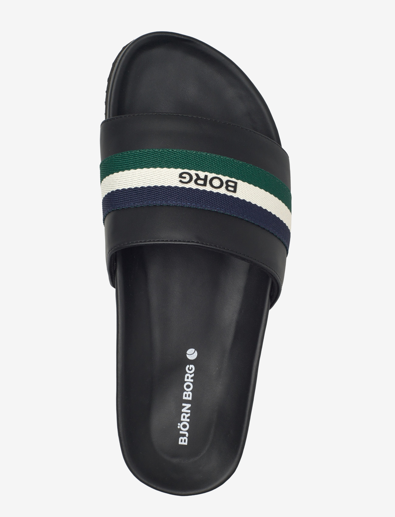 Björn Borg - HERITAGE - badtofflor - black - 3