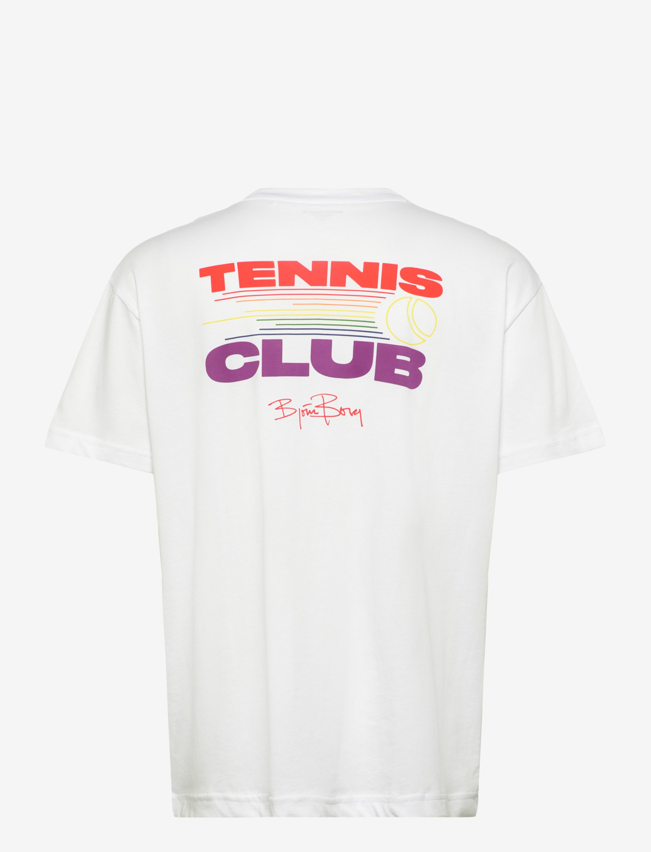 Björn Borg - BORG GYM PRIDE OVERSIZED T-SHIRT - t-shirts - brilliant white - 1