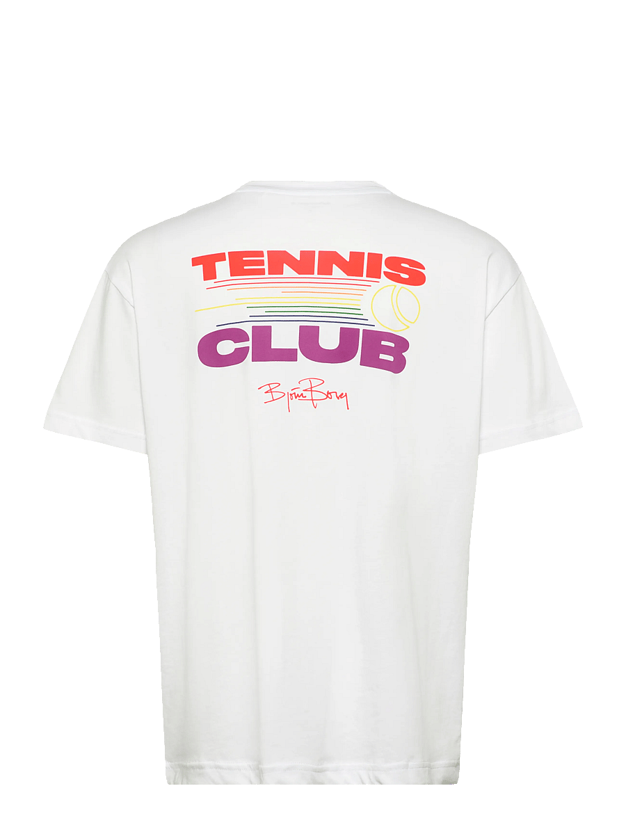 Björn Borg - BORG GYM PRIDE OVERSIZED T-SHIRT - oberteile & t-shirts - brilliant white - 1