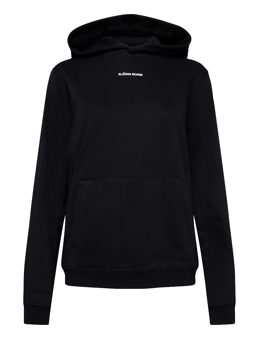 Björn Borg - BORG CLASSIC HOODIE - kapuzenpullover - black beauty - 0