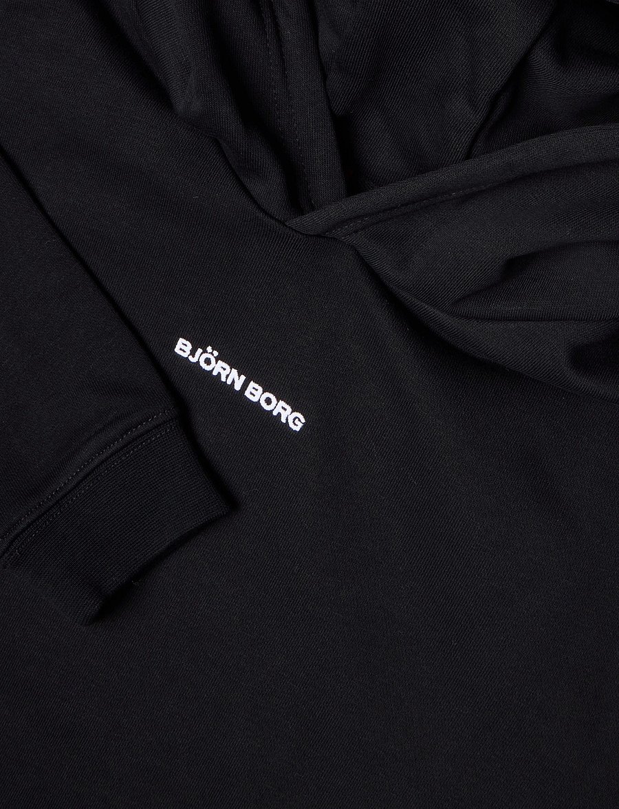 Björn Borg - BORG CLASSIC HOODIE - kapuzenpullover - black beauty - 2