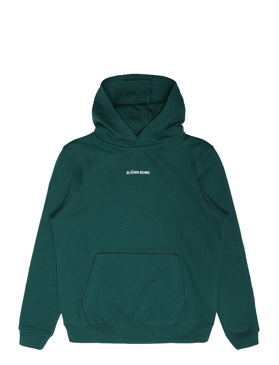 Björn Borg - BORG CLASSIC HOODIE - huvtröjor - rain forest - 0