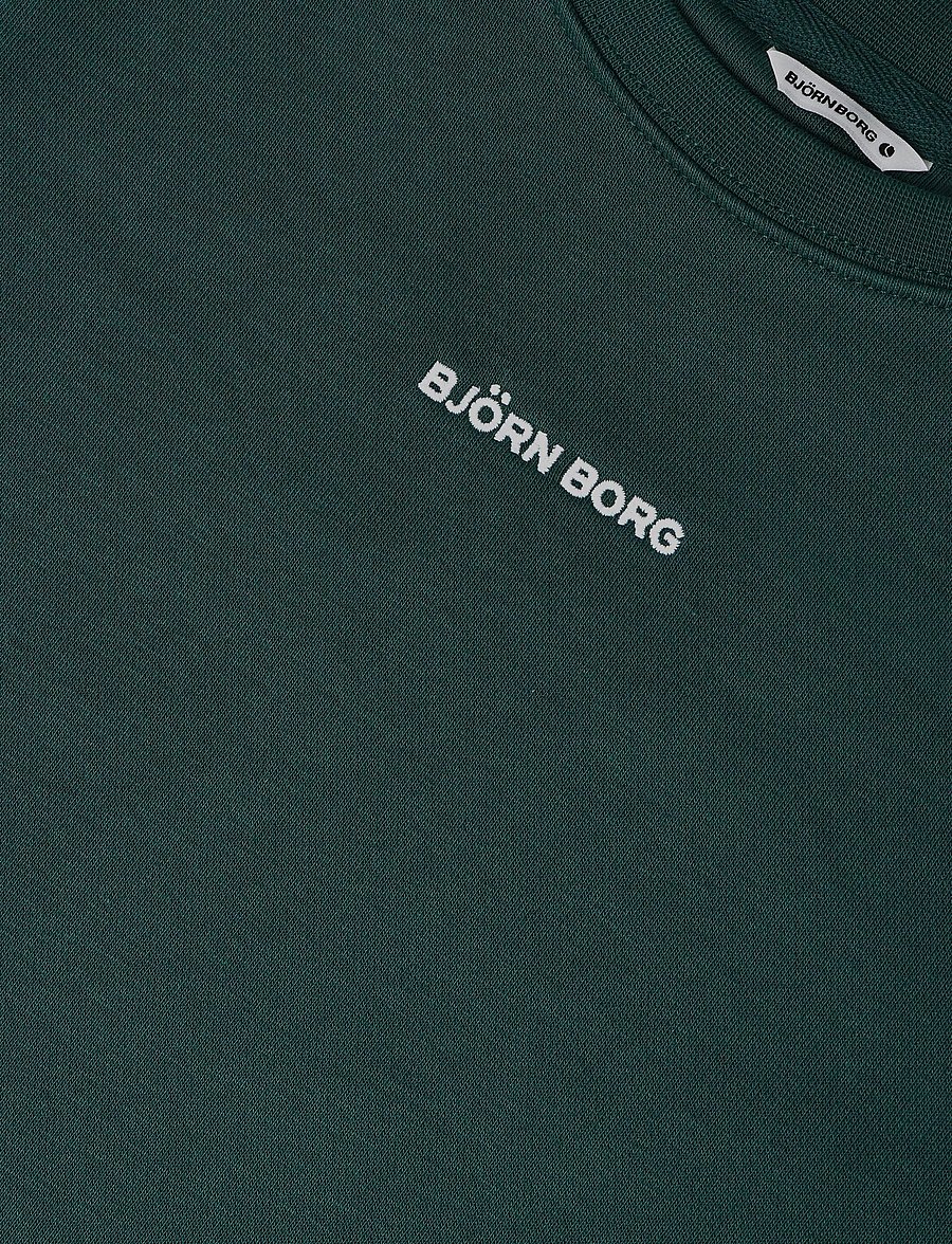 Björn Borg - BORG CLASSIC SWEATSHIRT - sweatshirts - rain forest - 2