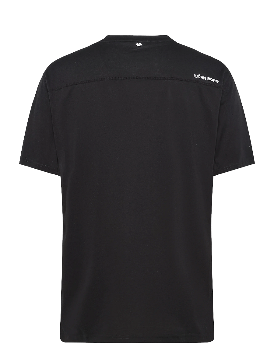 Björn Borg - BORG SOFT SPORTS T-SHIRT - tops & t-shirts - black beauty - 1
