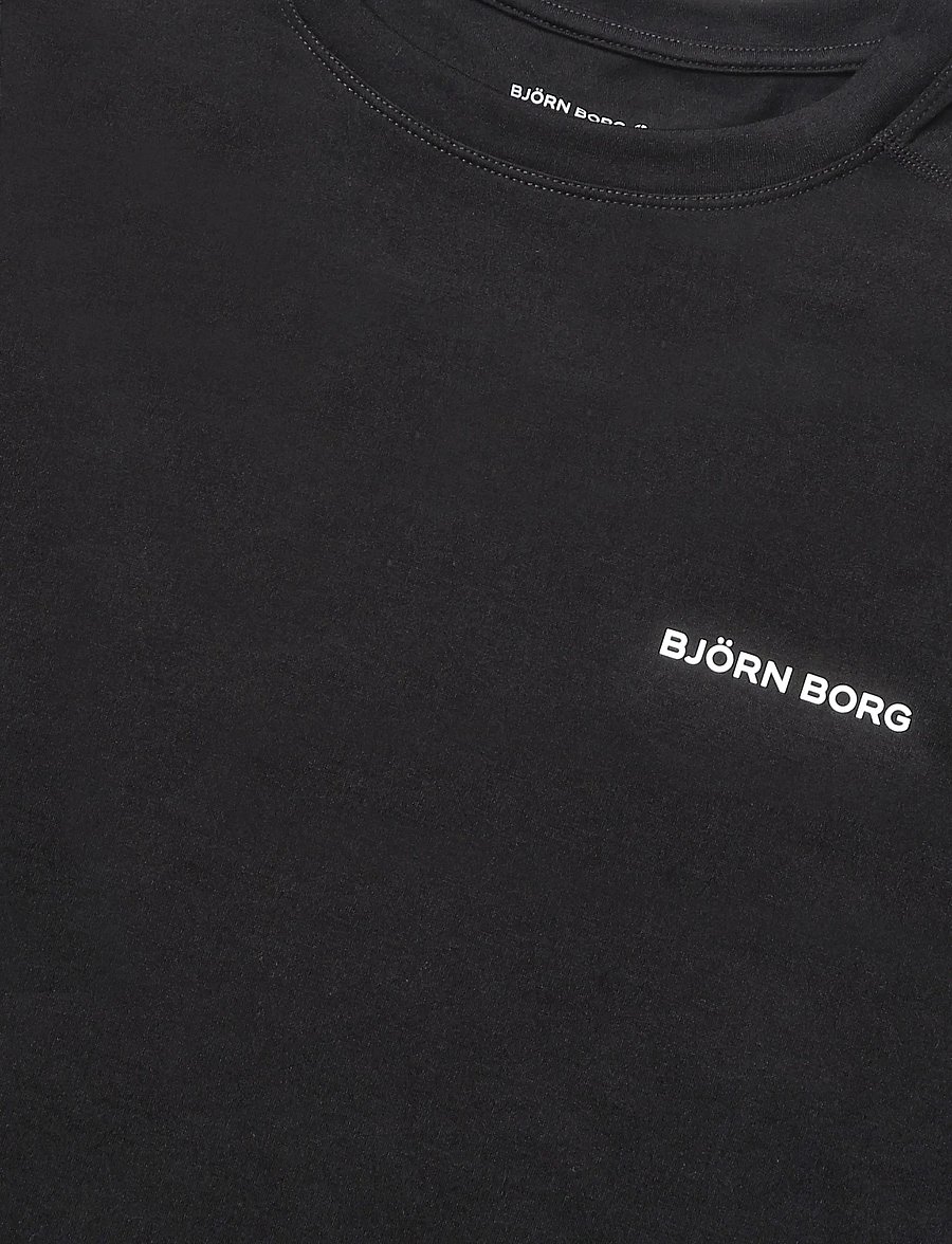 Björn Borg - BORG SOFT SPORTS T-SHIRT - tops & t-shirts - black beauty - 2