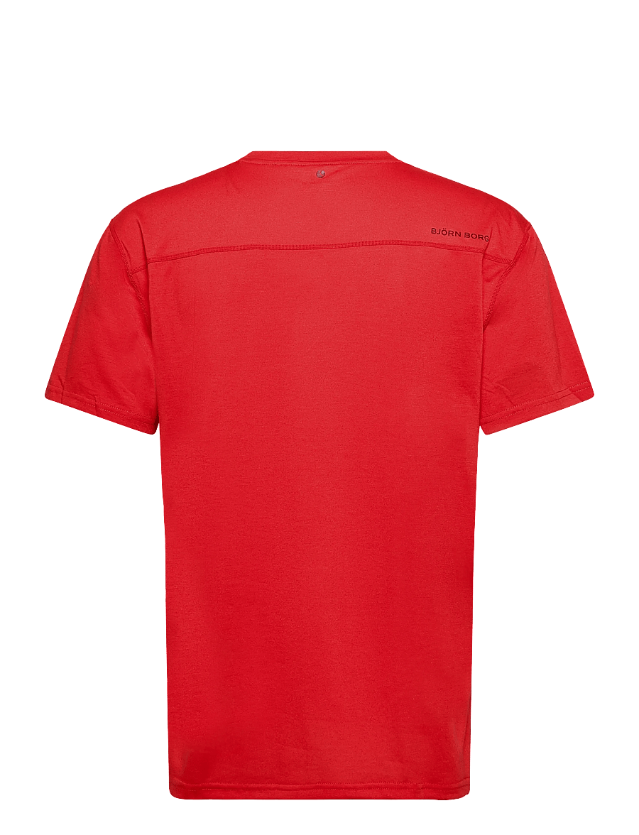 Björn Borg - BORG SOFT SPORTS T-SHIRT - tops & t-shirts - flame scarlet - 1