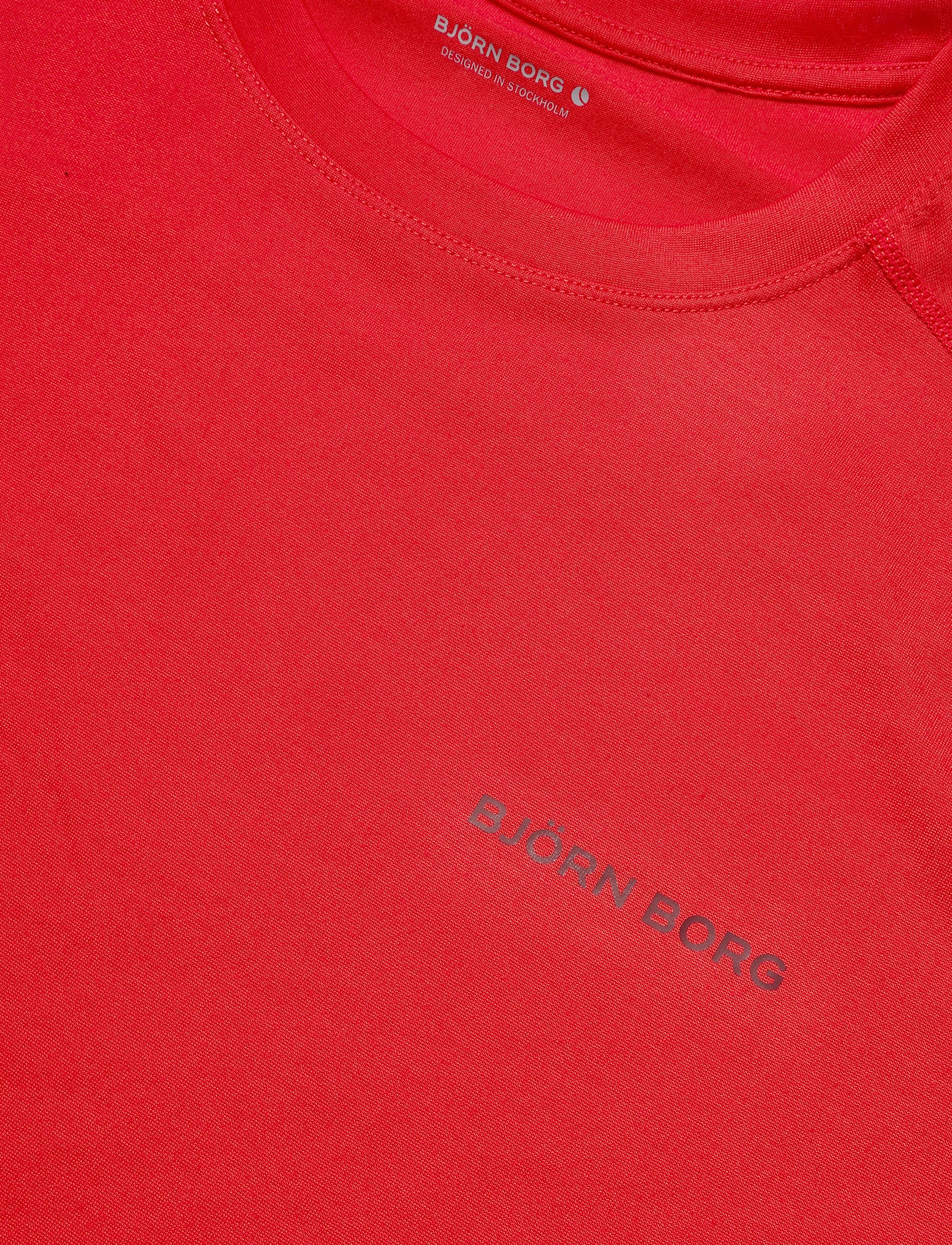 Björn Borg - BORG SOFT SPORTS T-SHIRT - tops & t-shirts - flame scarlet - 2