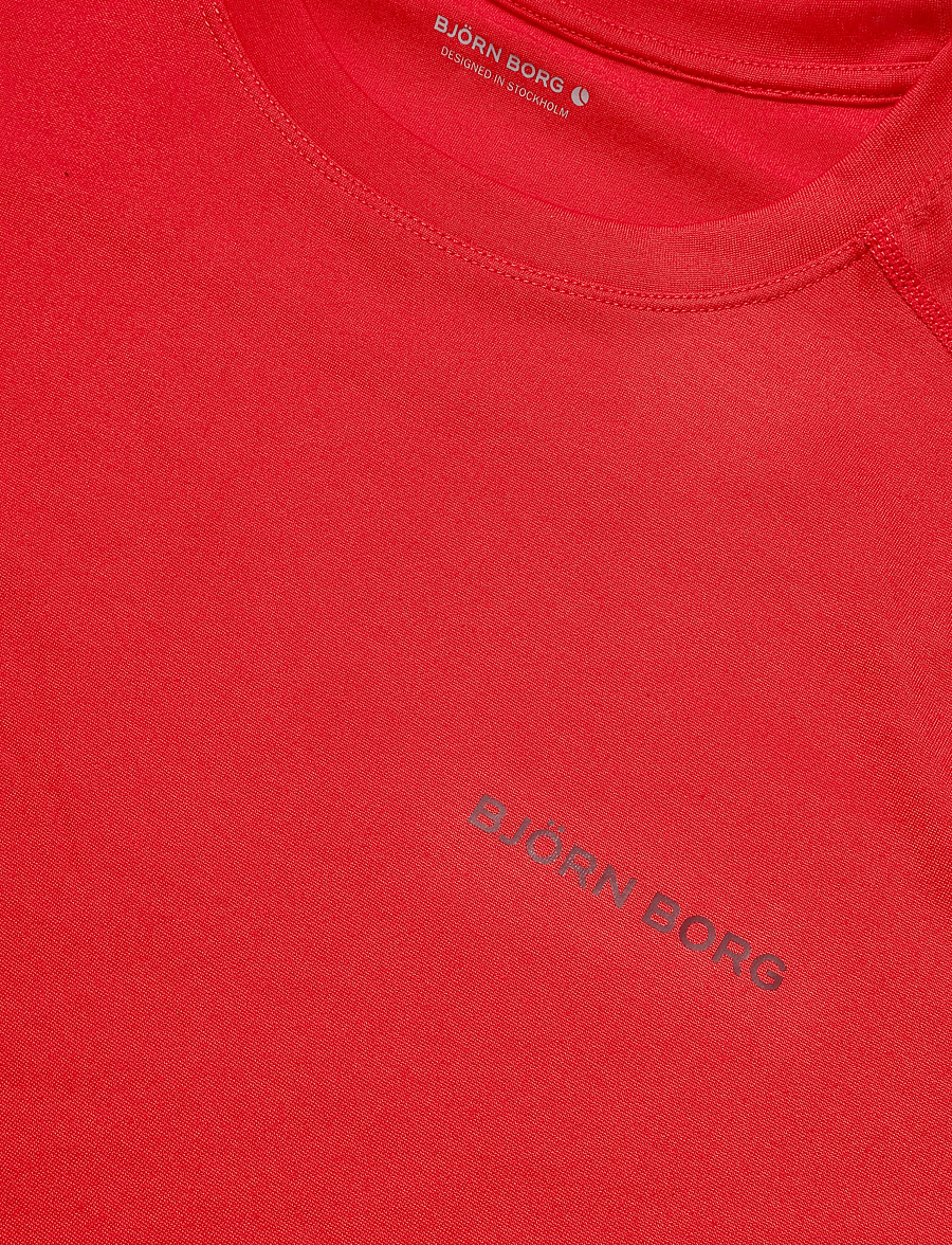 Björn Borg - BORG SOFT SPORTS T-SHIRT - tops & t-shirts - flame scarlet - 2