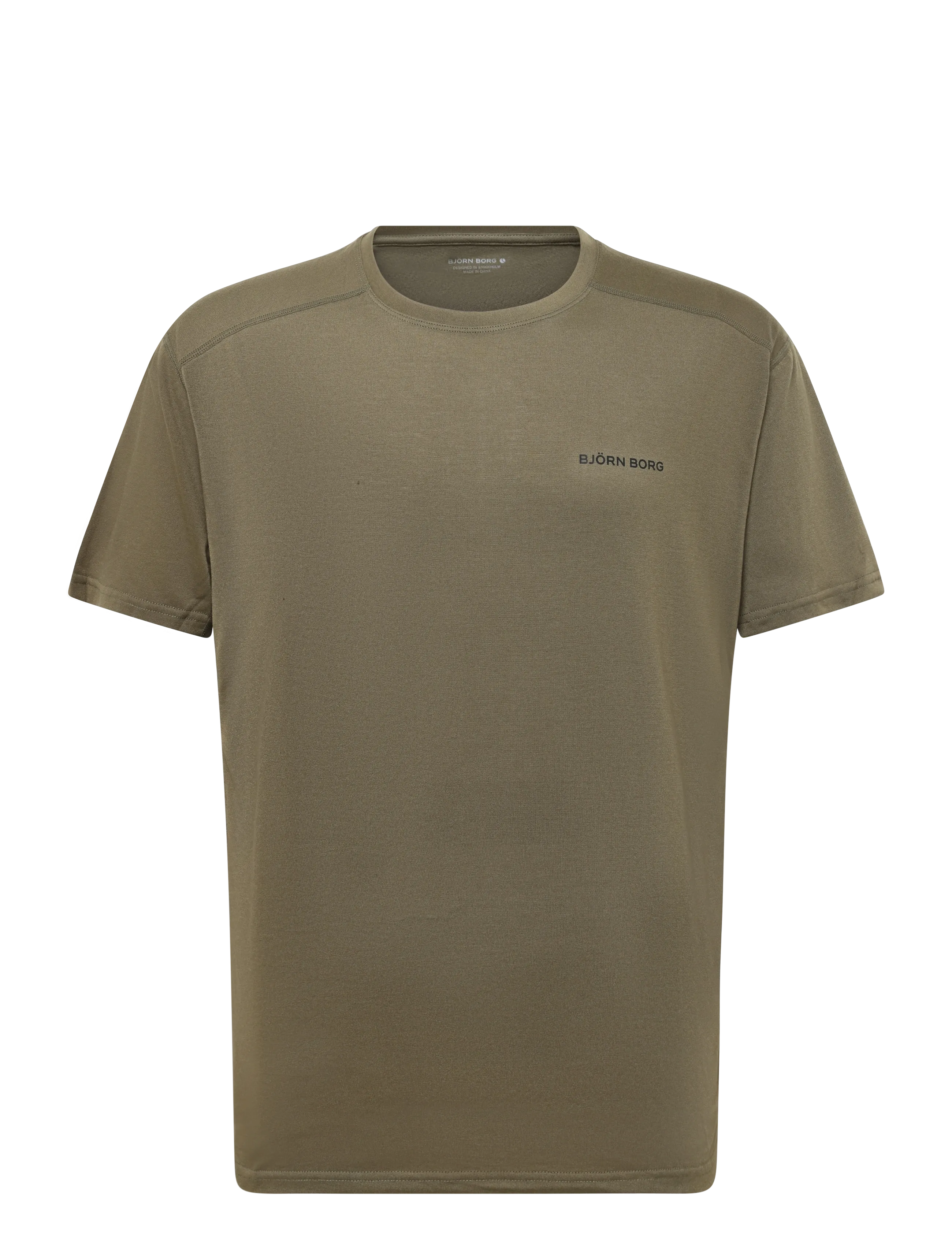 Björn Borg BORG SOFT SPORTS T-SHIRT - Björn Borg - KALAMATA / khaki/green