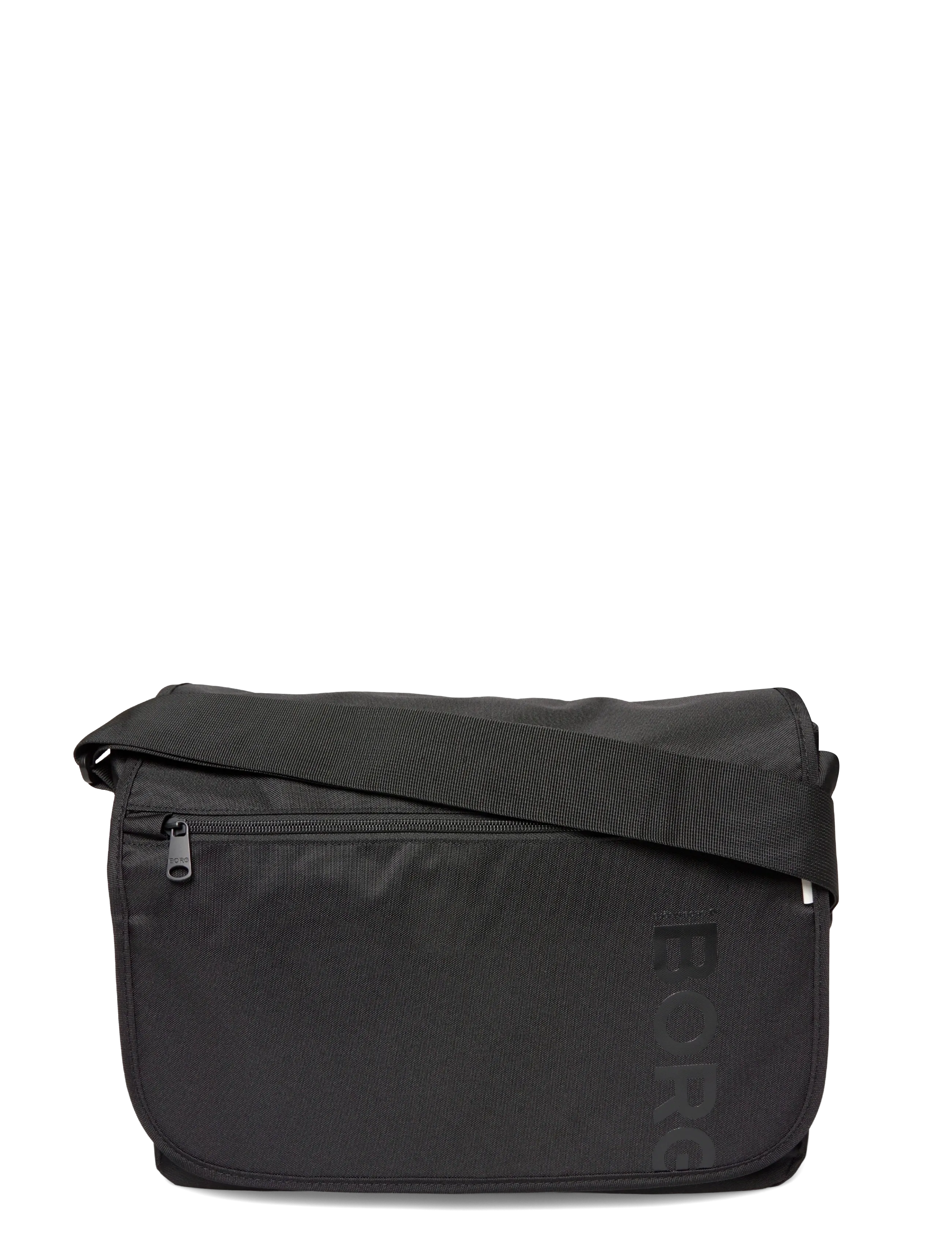 Björn Borg CORE FLAPBAG - Crossbody & Bum bags - BLACK BEAUTY / black