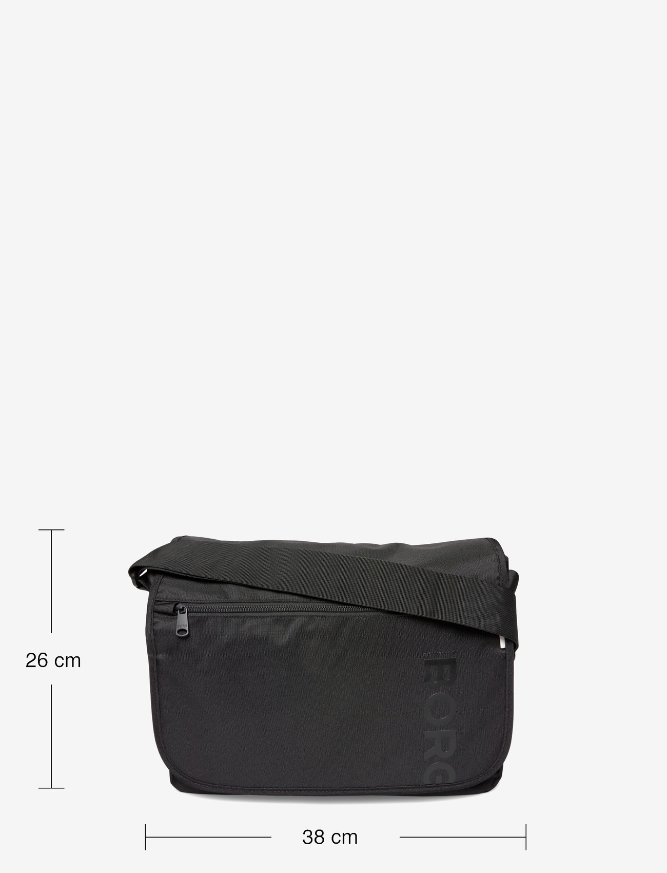 Björn Borg - CORE FLAPBAG - handtaschen & bauchtaschen - black beauty - 3
