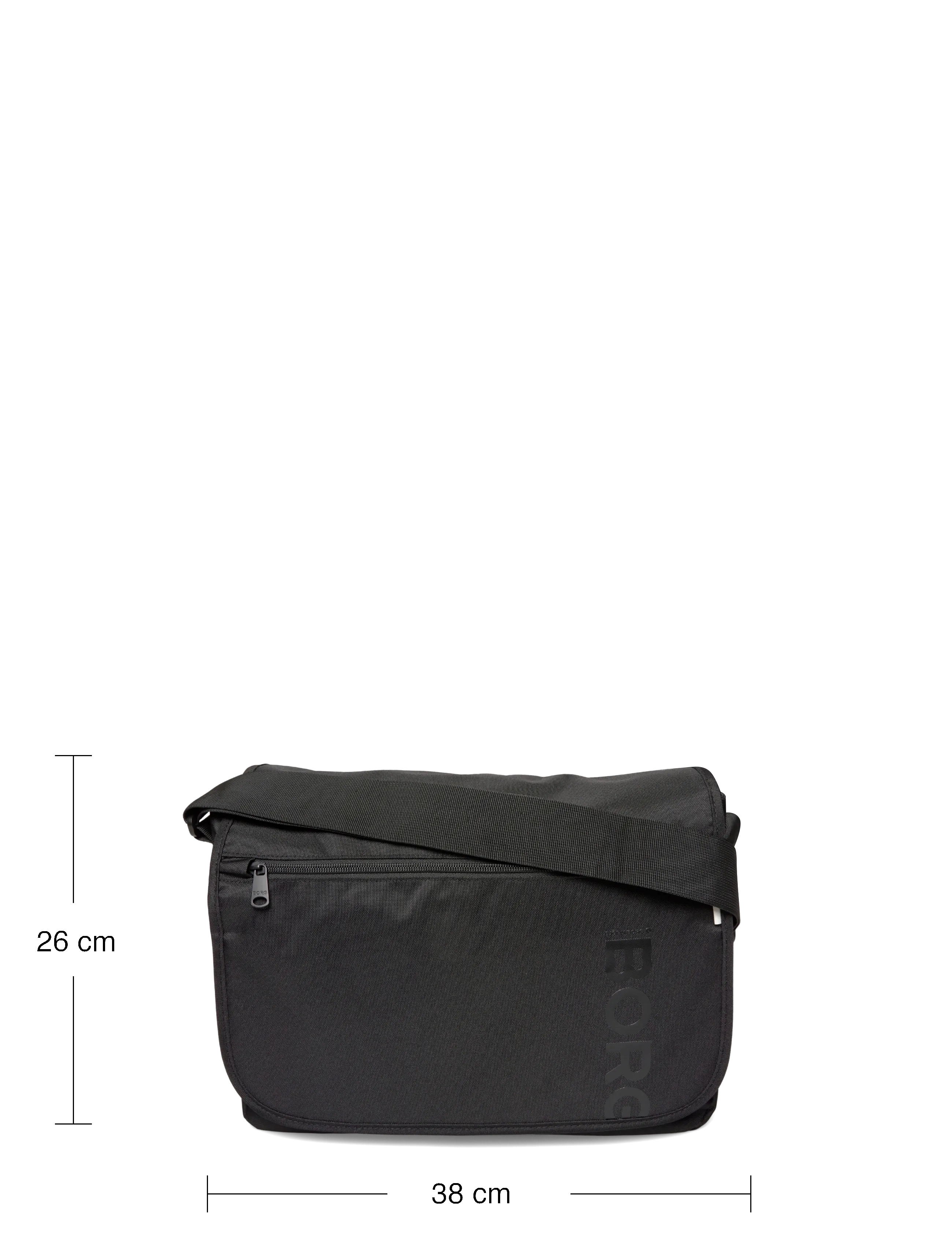Björn Borg - CORE FLAPBAG 12L - crossbody & bæltetasker - black beauty - 3