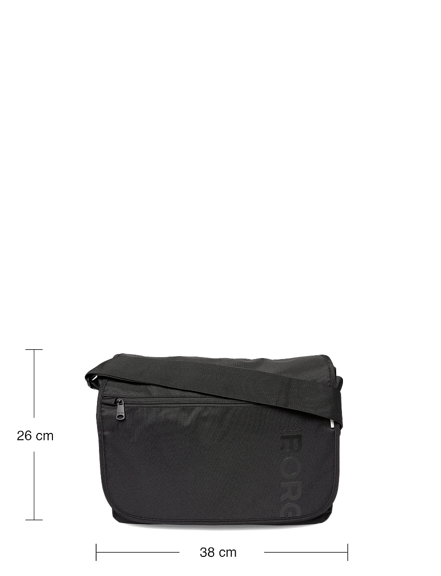 Björn Borg - CORE FLAPBAG 12L - torebki typu crossbody i nerki - black beauty - 3